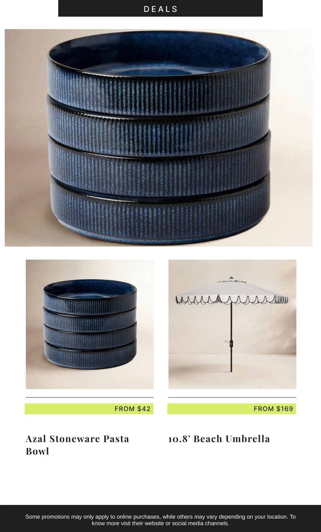 Weekly promotion Joss & Main — 2026-10-15 spanning from October 15 to November 2 2026 - Page 18 for Catalogue 365