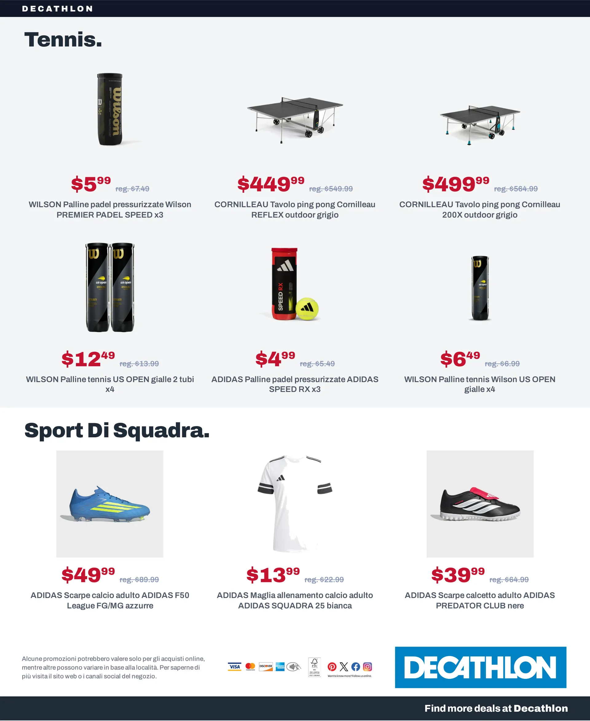 Decathlon — Catálogo 1 — 2026-09-08 da 8 settembre a 23 settembre di 2026 - Pagina del volantino 18