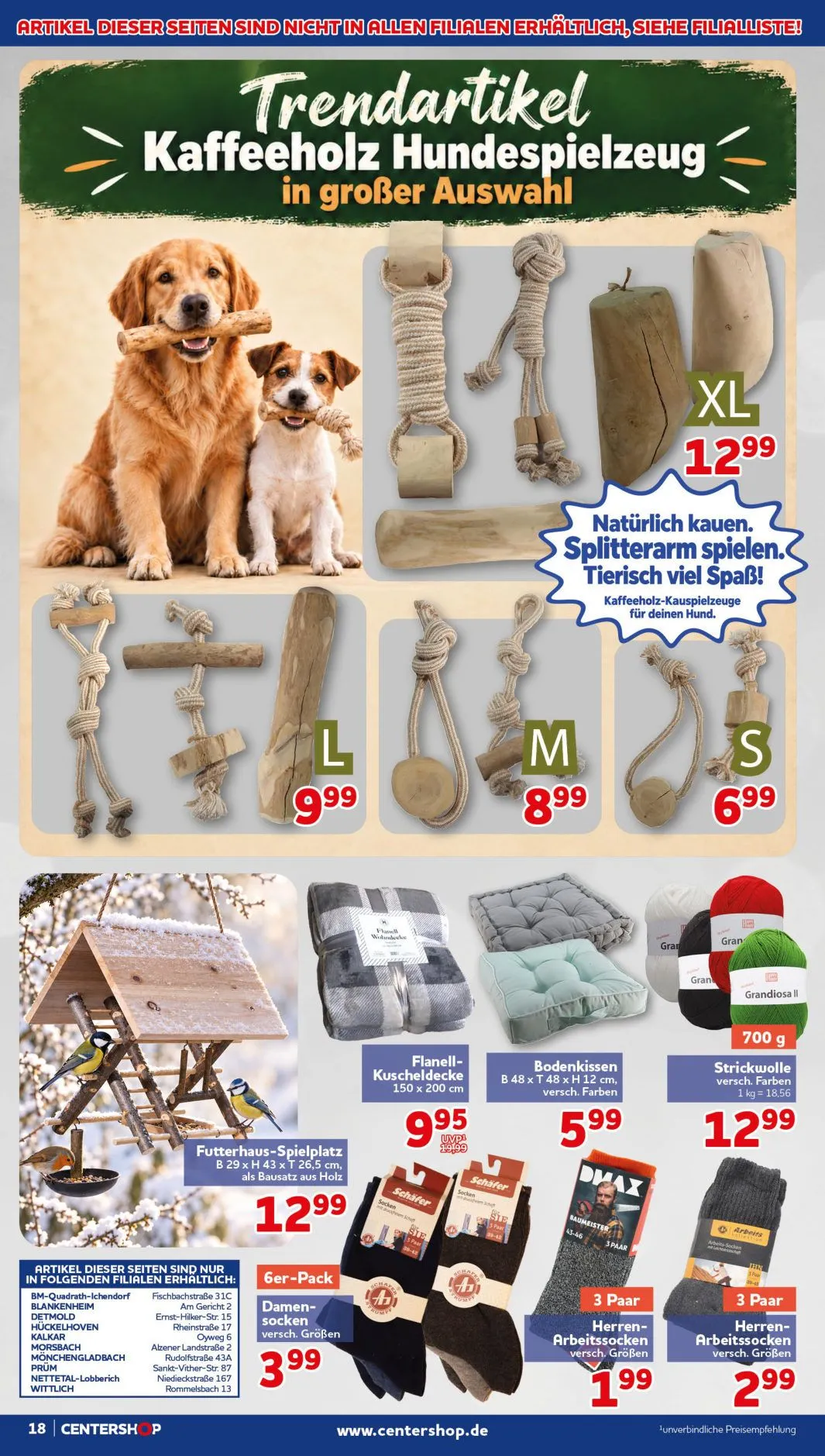 CENTERSHOP — 2026-10-26 von 26. Oktober bis 31. Oktober 2026 - Prospekt seite 18