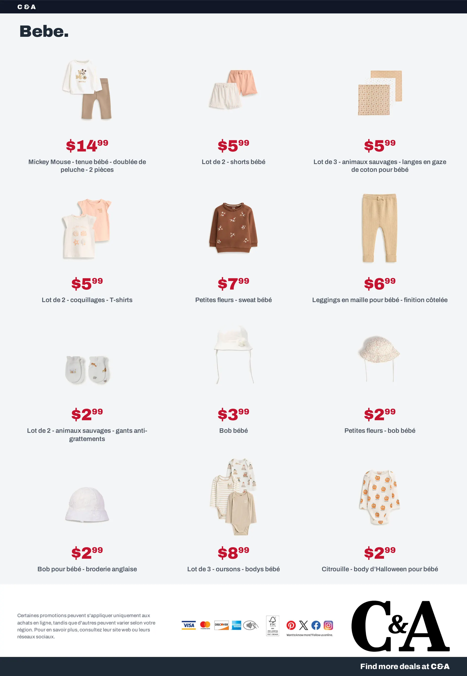 C&A — 2026-10-28 du 28 octobre au 12 novembre 2026 - Catalogue page 18