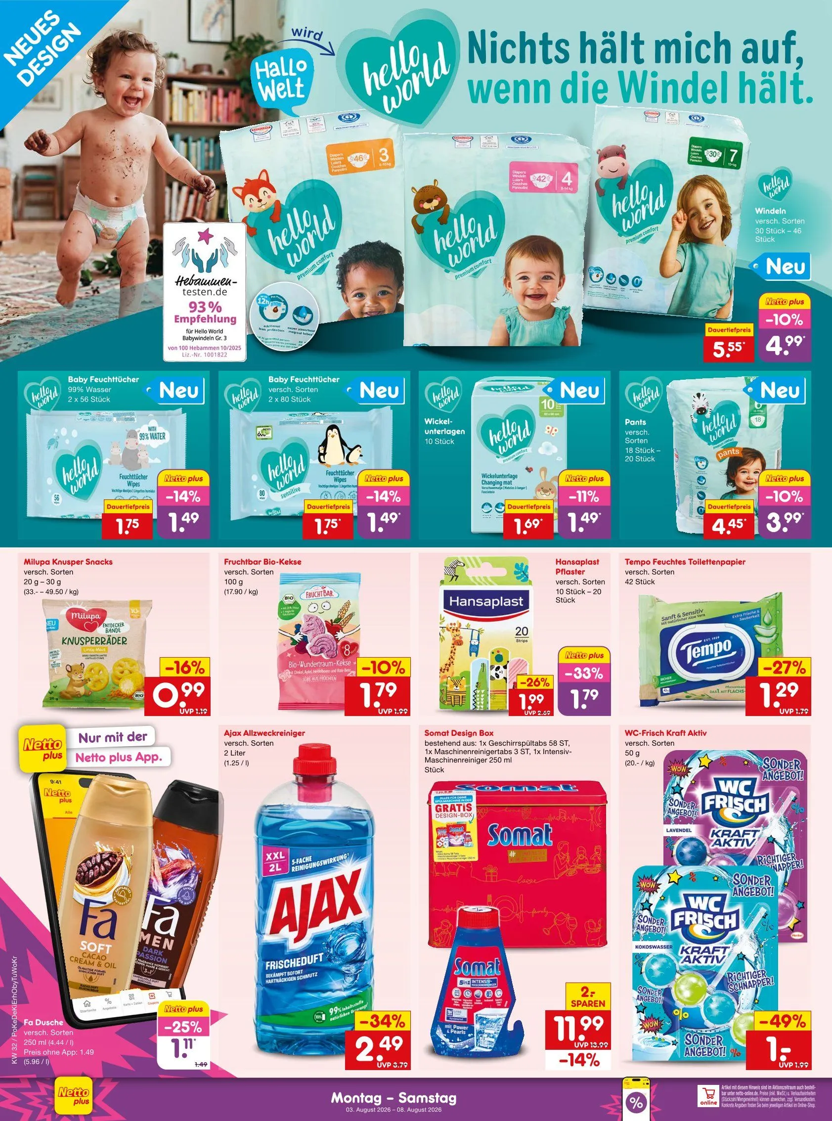 Netto Marken-Discount — 2026-08-03 van 3 augustus tot 8 augustus 2026 - Folder pagina 18