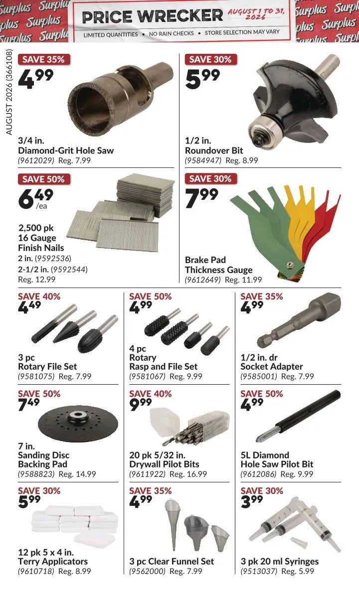 Princess Auto — 2026-08-20 from August 1 to August 31 2026 - flyer page 19