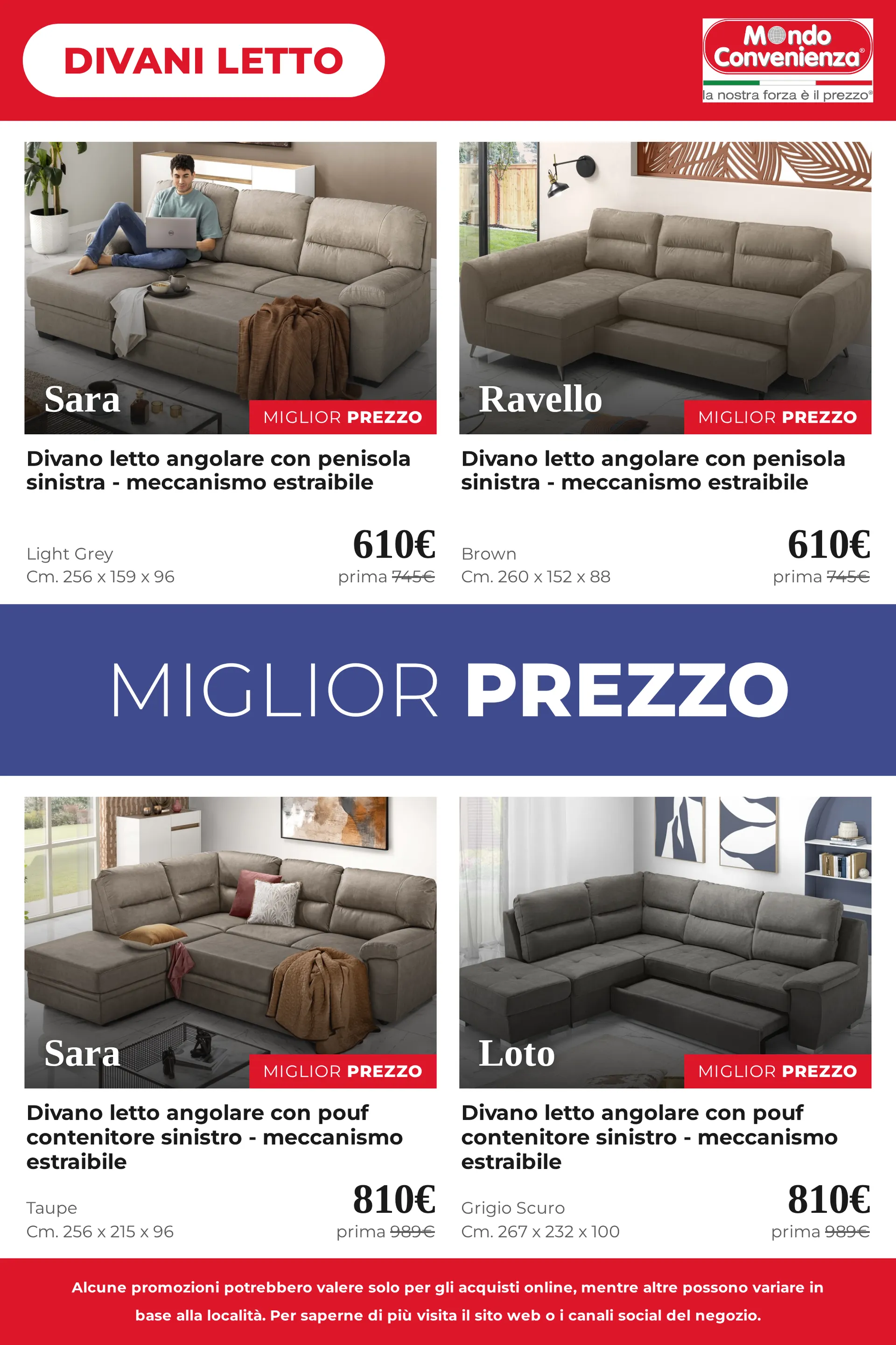 Mondo Convenienza — 2026-09-08 da 8 settembre a 23 settembre di 2026 - Pagina del volantino 19