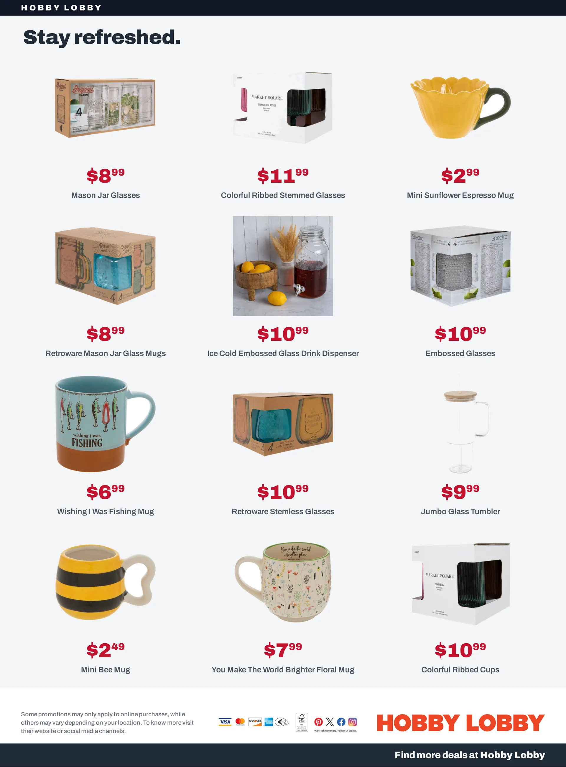 Weekly promotion Hobby Lobby — 2026-10-23 spanning from October 23 to October 30 2026 - Page 19 for Catalogue 365