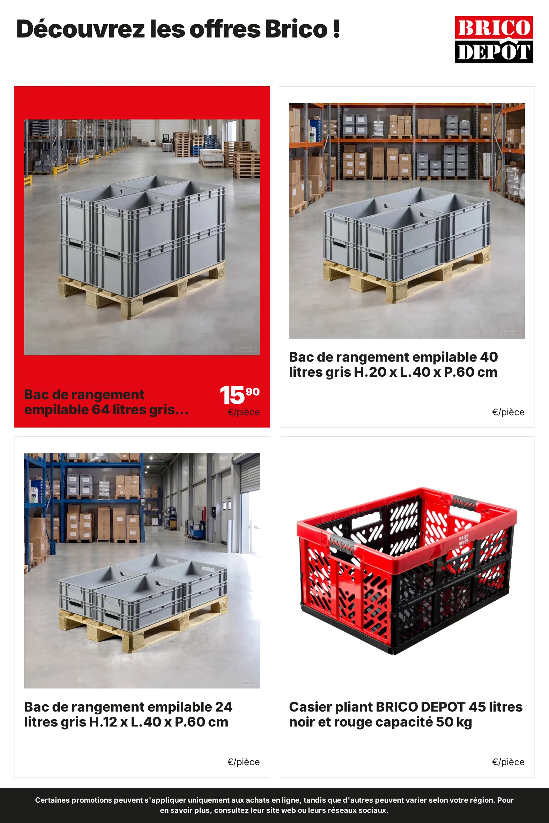 Brico Dépôt — 2026-09-06 du 6 septembre au 21 septembre 2026 - Catalogue page 19