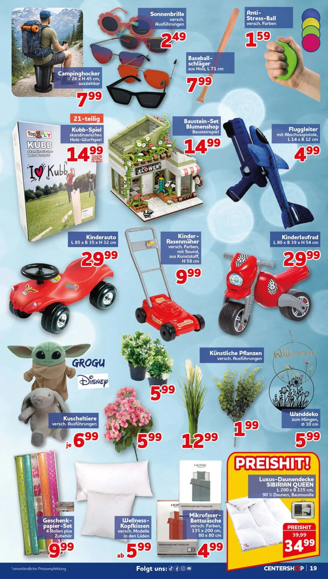 CENTERSHOP — 2026-08-10 von 10. August bis 15. August 2026 - Prospekt seite 19