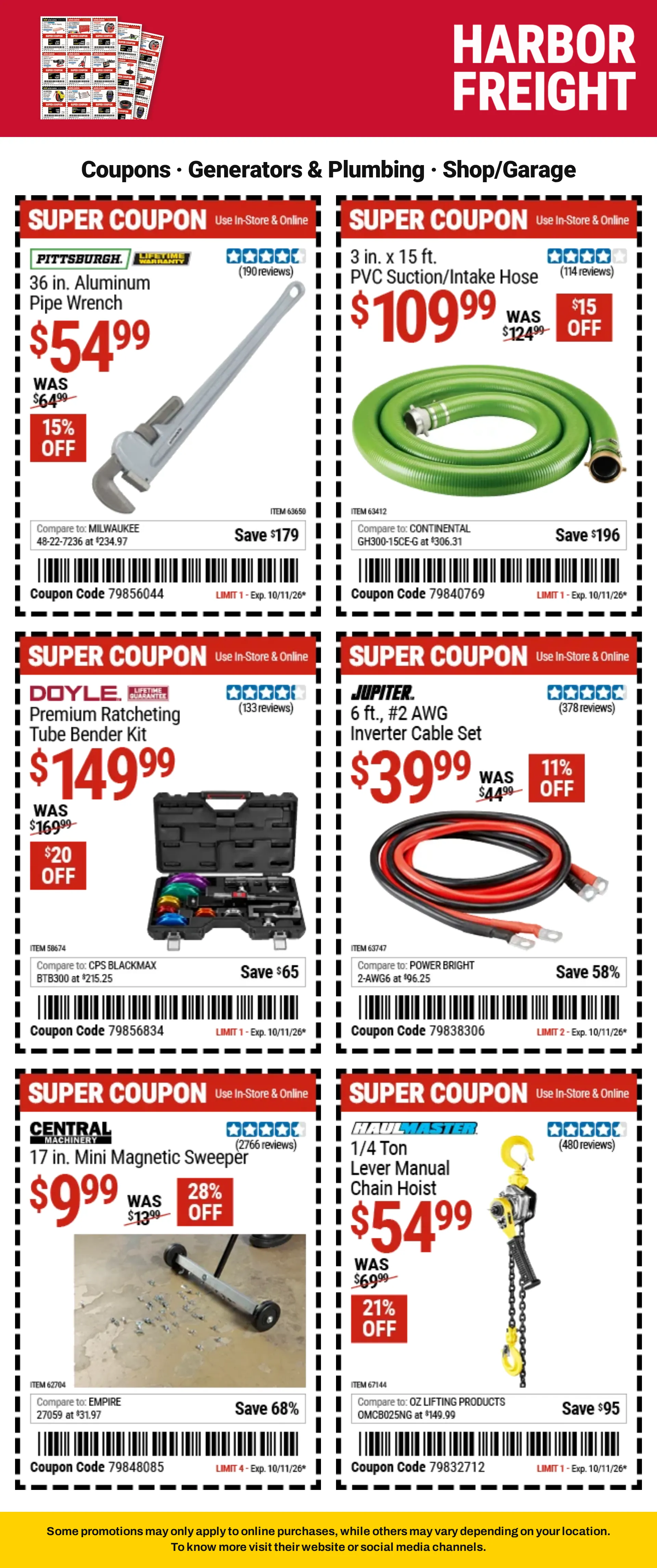 Weekly ad Harbor Freight — Catálogo 2 — 2026-10-09 from October 9 to October 26 2026 - Page 19