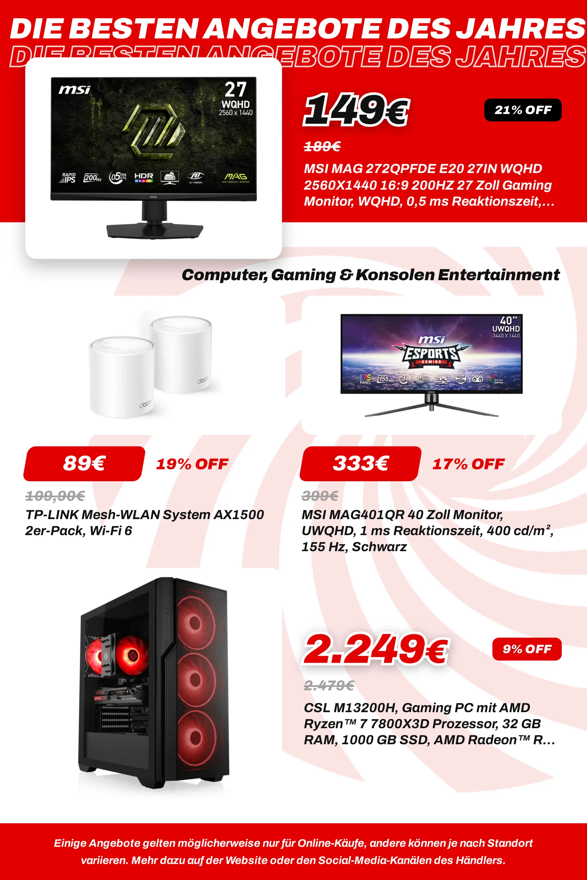 MediaMarkt — 2026-10-21 von 21. Oktober bis 5. November 2026 - Flugblätt seite  19