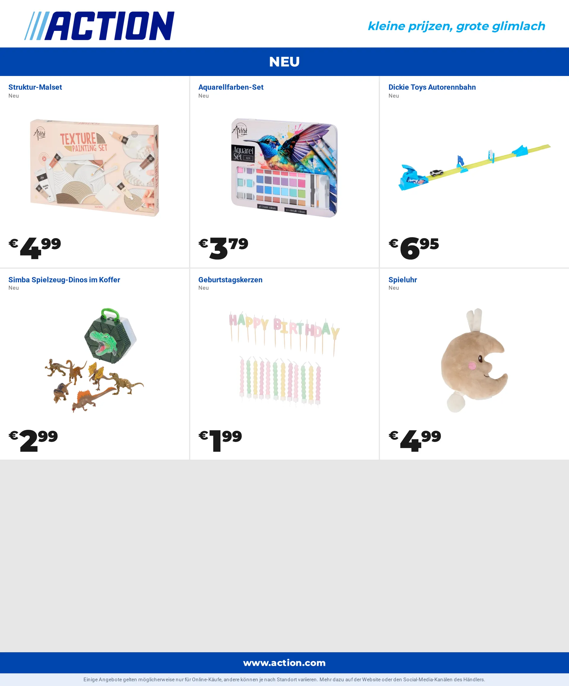 Sommerdeals gibt’s bei Action! von 10. August bis 24. August 2026 - Flugblätt seite  19