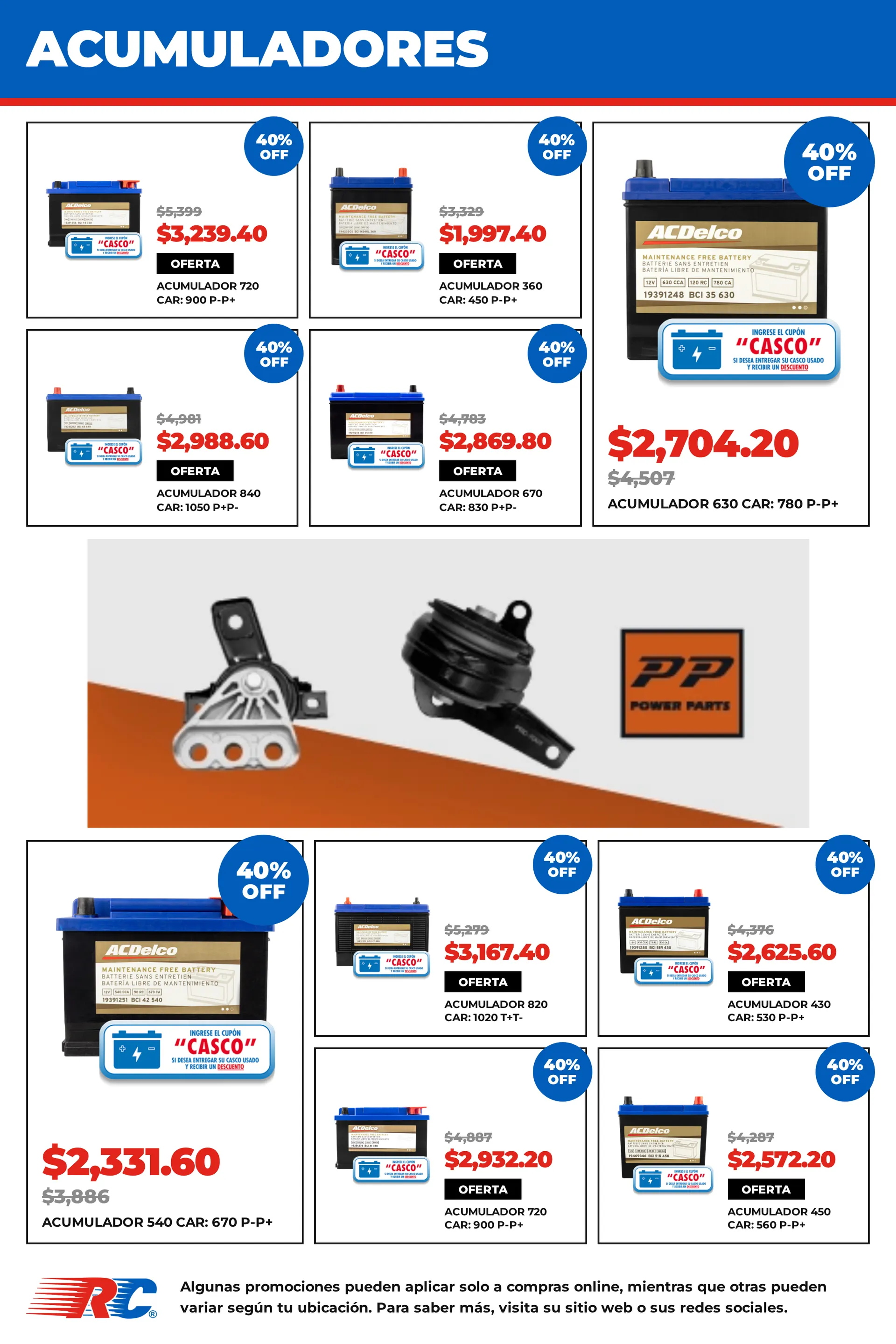 Catálogo de Refaccionaria California — 2026-09-17 17 de septiembre al 1 de octubre 2026 - Pagina 19