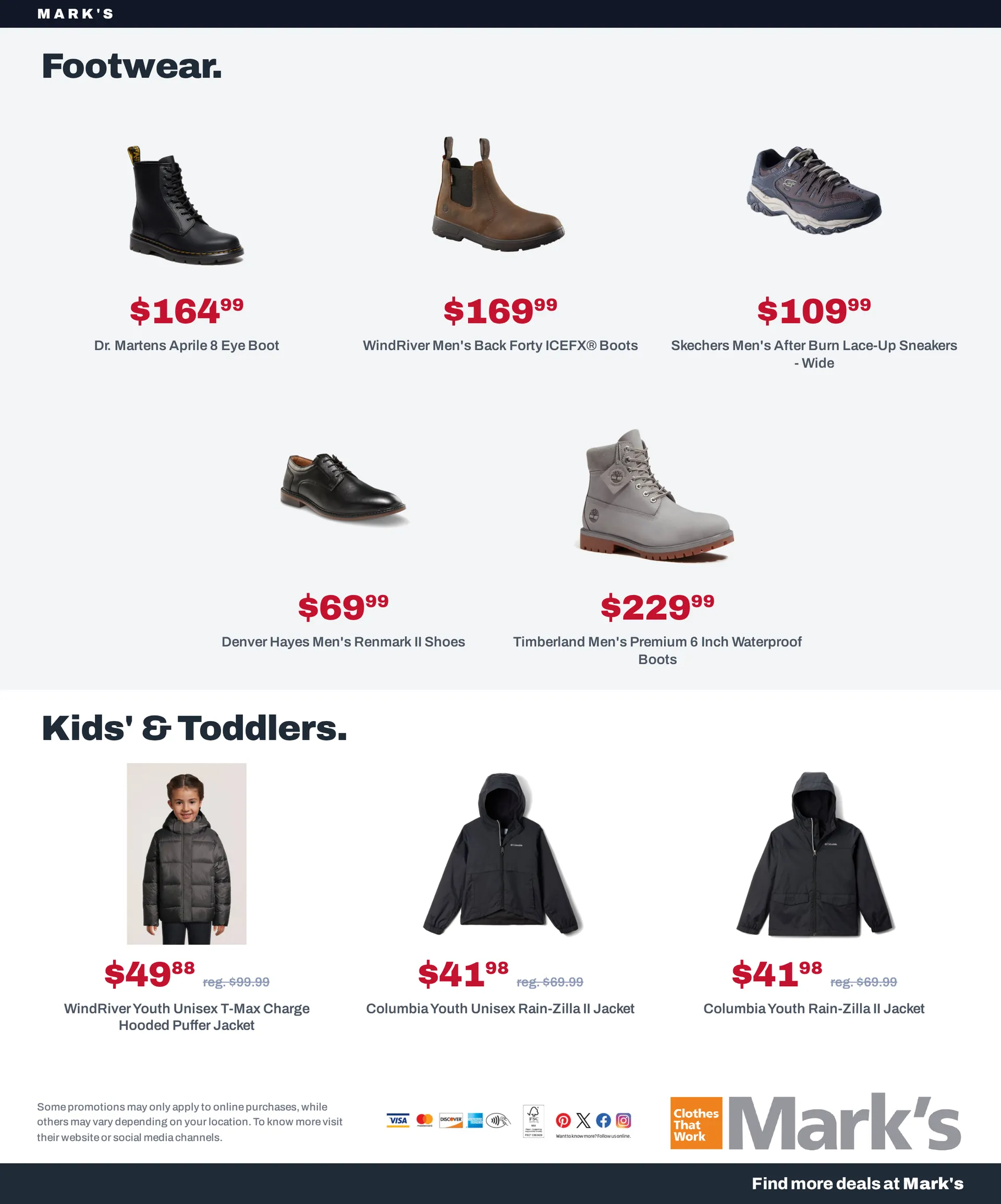 Mark's — 2026-09-28 from September 28 to October 5 2026 - flyer page 19