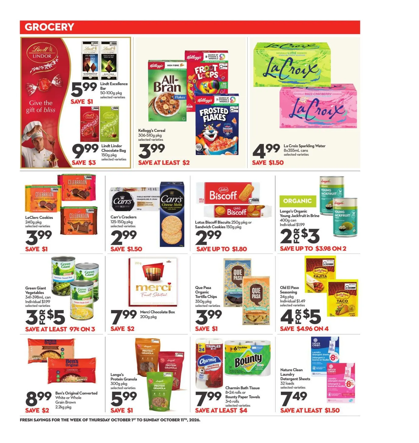 Longo's — 2026-10-01 from October 1 to October 11 2026 - flyer page 19