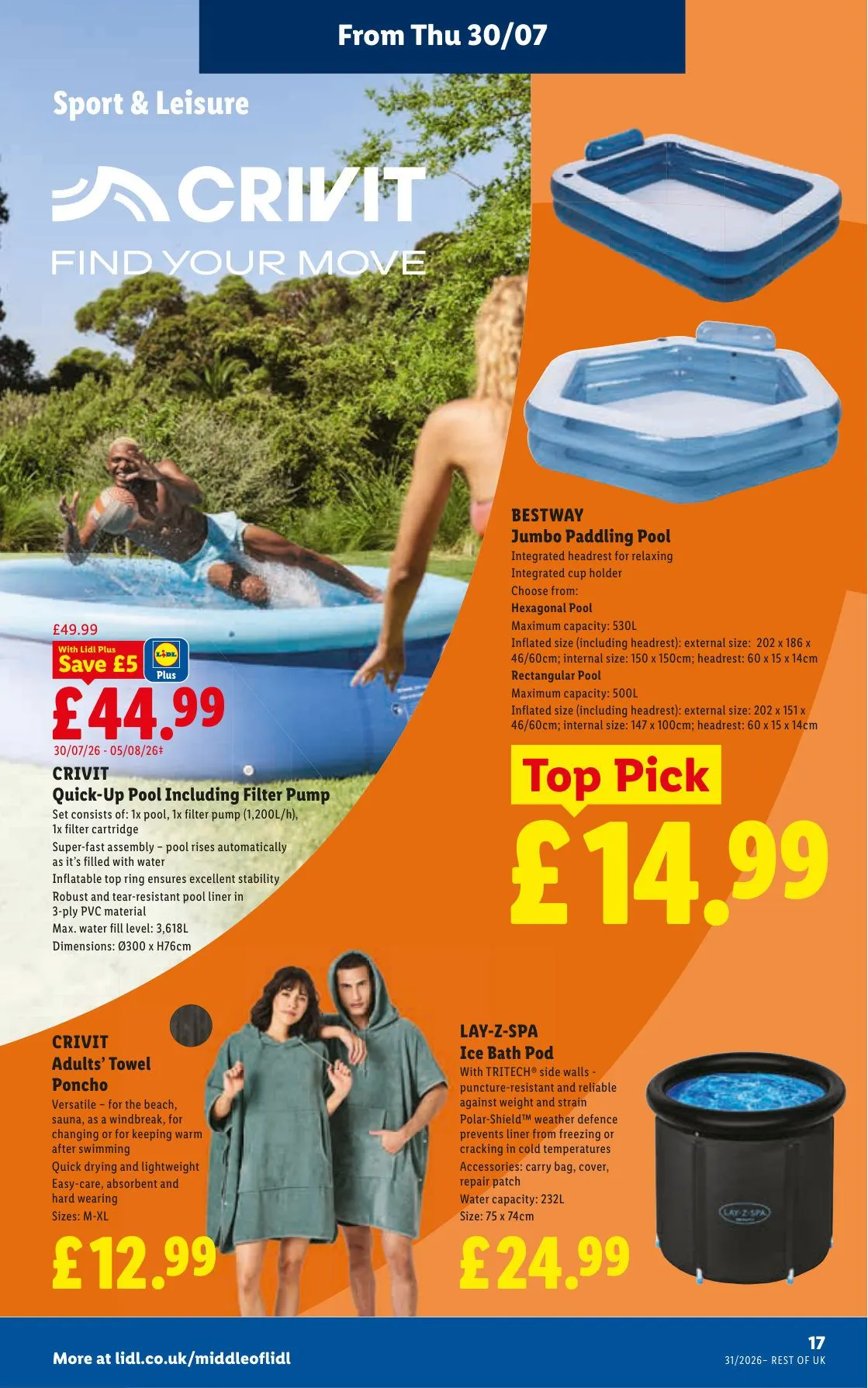 Lidl — 2026-07-23 from 30 July to 5 August 2026 - Catalogue Page 19