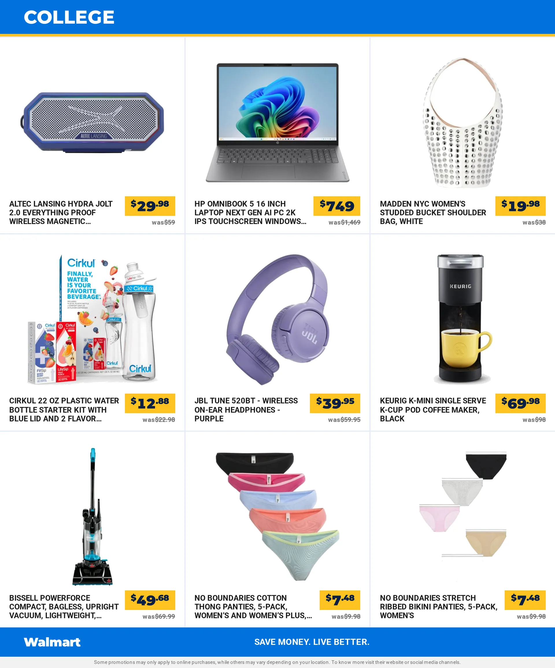 Weekly ad Walmart Savings from July 30 to August 13 2026 - Page 19