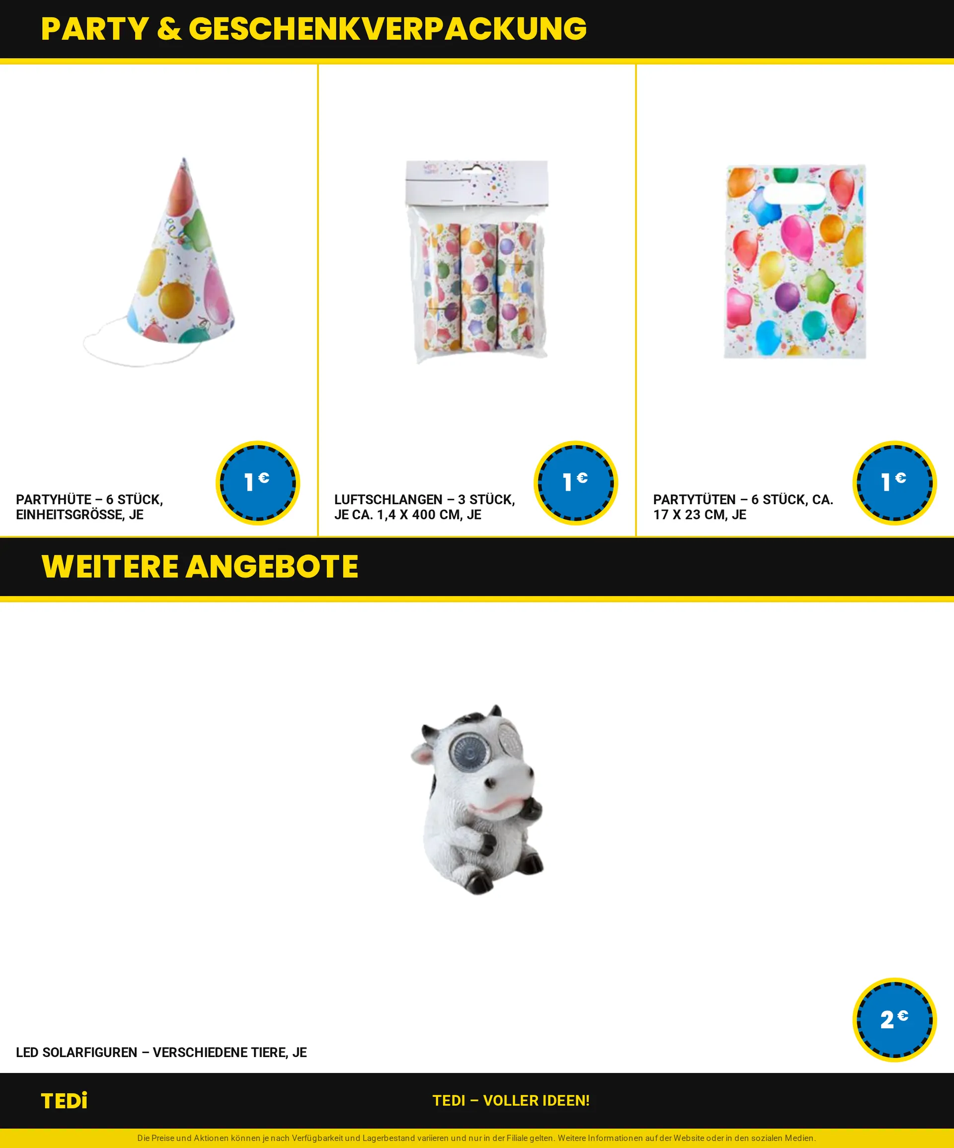 TEDi — 2026-07-14 von 14. Juli bis 21. Juli 2026 - Prospekt seite 19