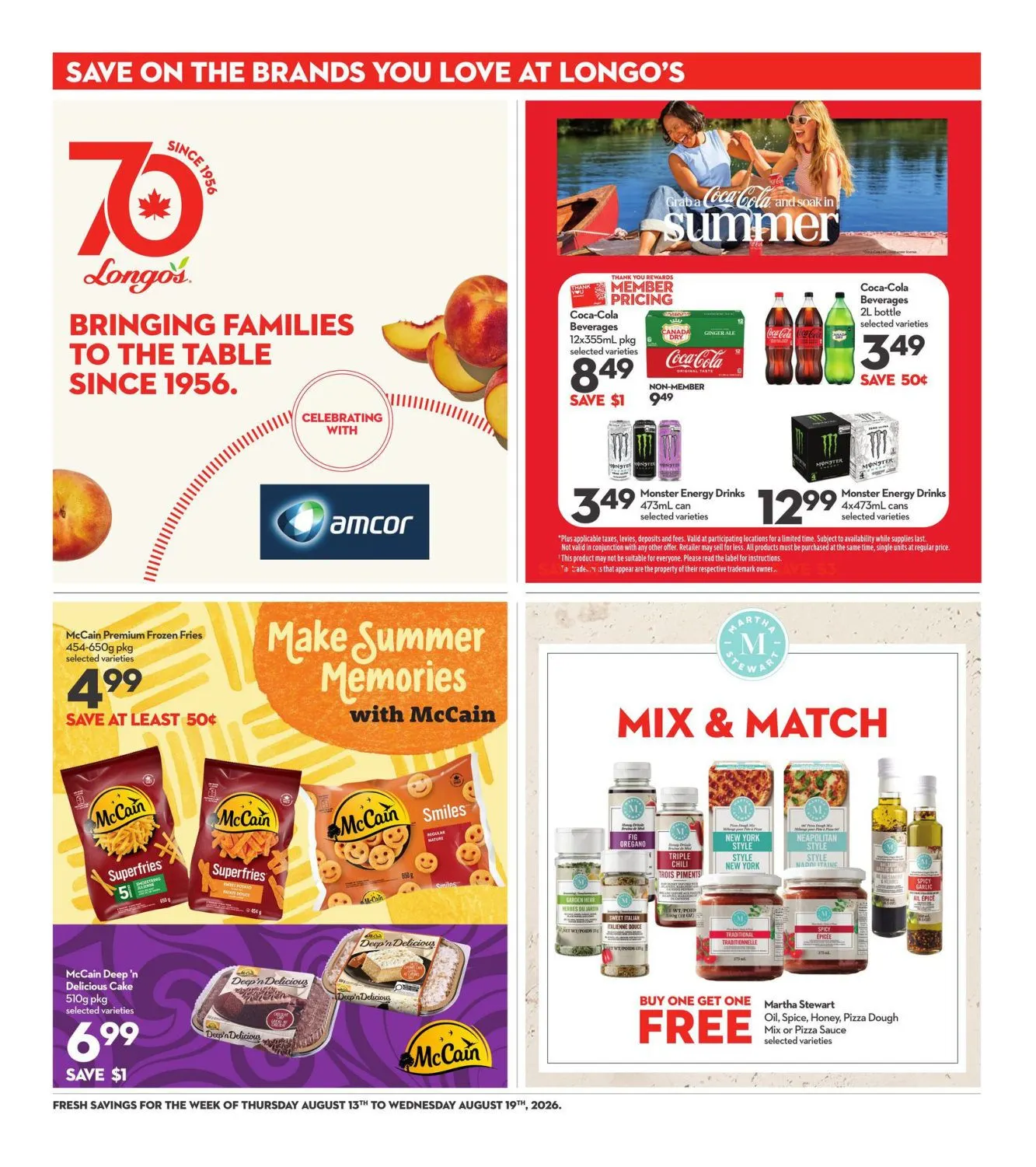 Longo's — 2026-08-13 from August 13 to August 19 2026 - flyer page 19