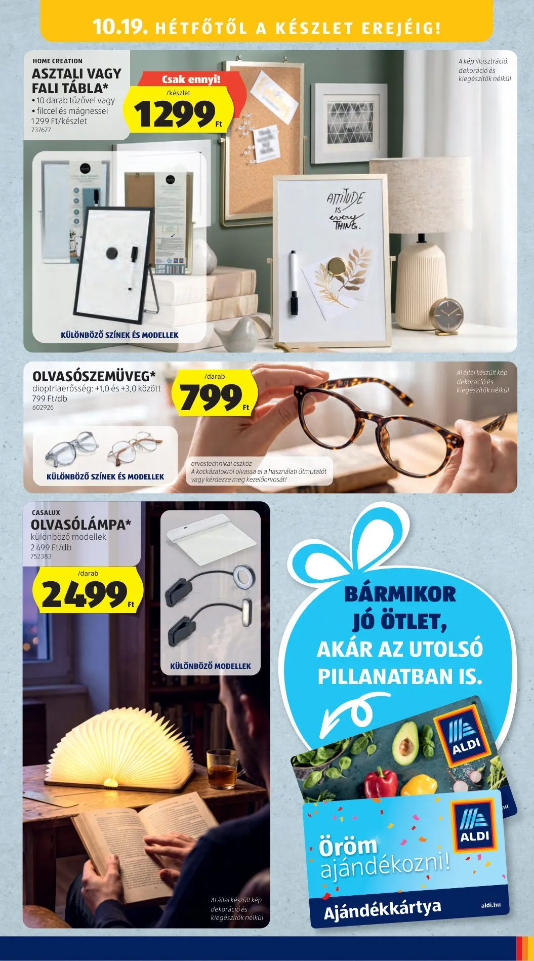 Katalógus Aldi — 2026-10-15 október 15.-tól október 21.-ig 2026. - Oldal 19