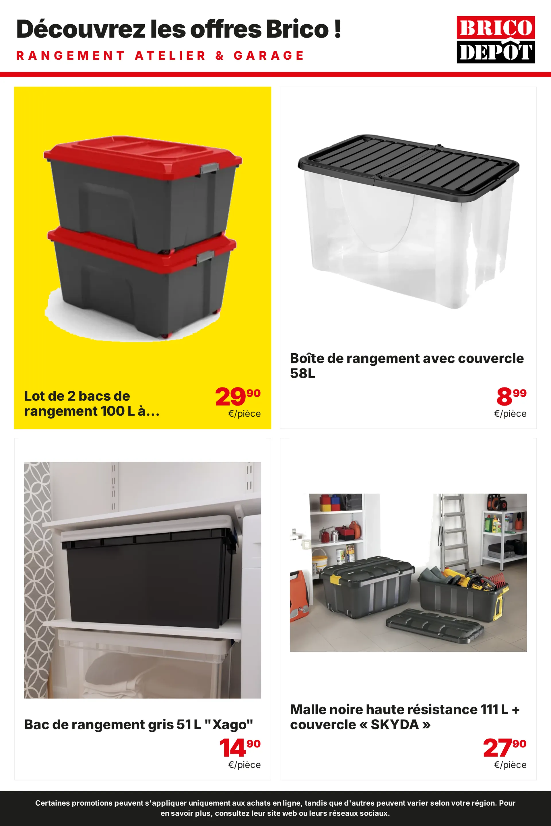 Brico Dépôt — Catálogo 2 — 2026-10-07 du 7 octobre au 22 octobre 2026 - Catalogue page 19