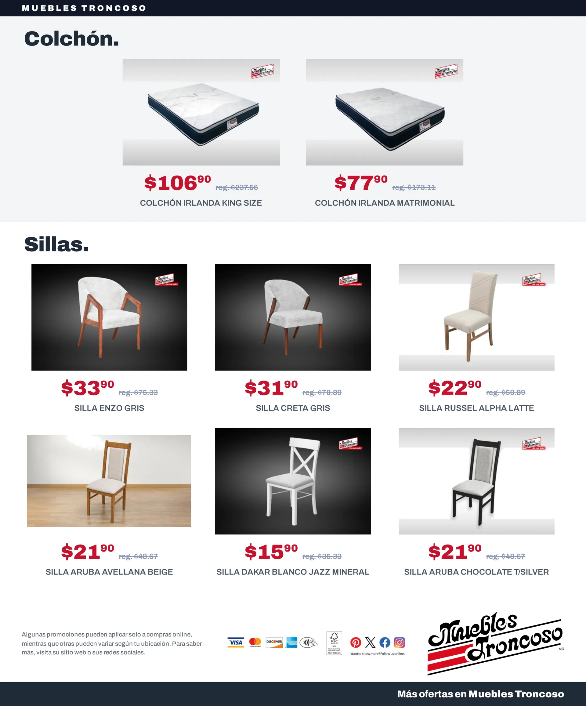 Catálogo de Muebles Troncoso — 2026-10-14 14 de octubre al 28 de octubre 2026 - Pagina 19