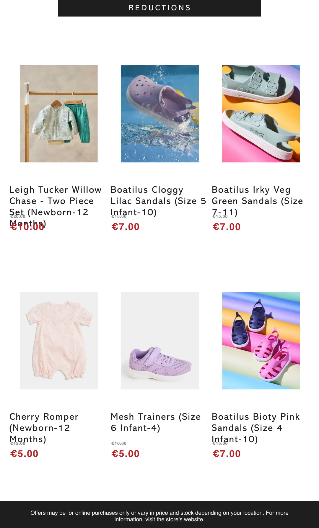 Kids' Reductions - 27 August 11 September 2026 - Page 20