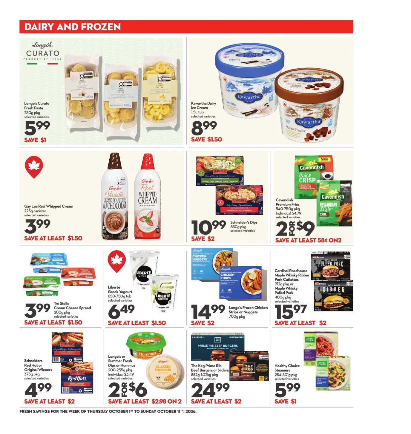 Longo's — 2026-10-01 from October 1 to October 11 2026 - flyer page 20