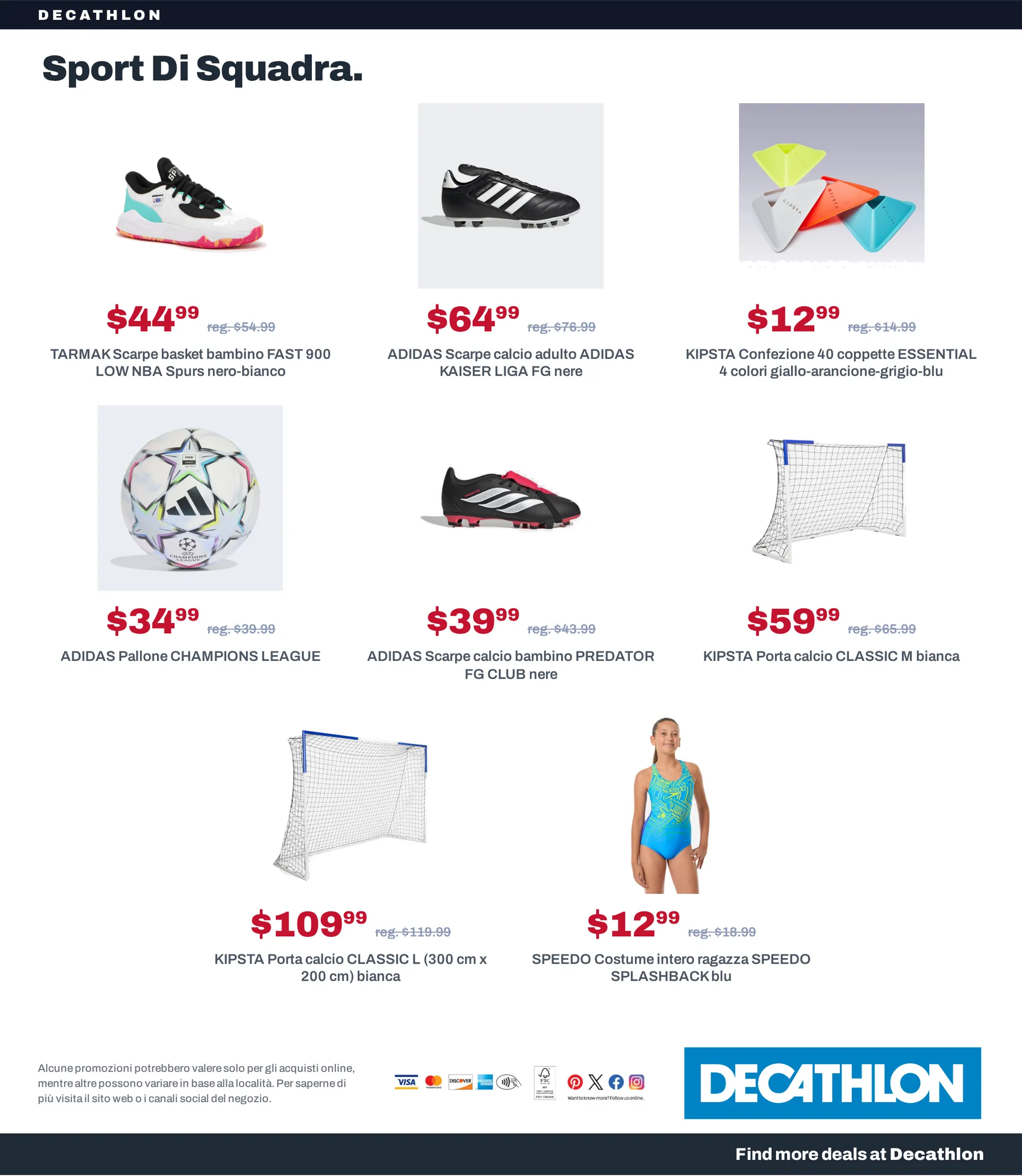 Decathlon — Catálogo 1 — 2026-09-08 da 8 settembre a 23 settembre di 2026 - Pagina del volantino 20