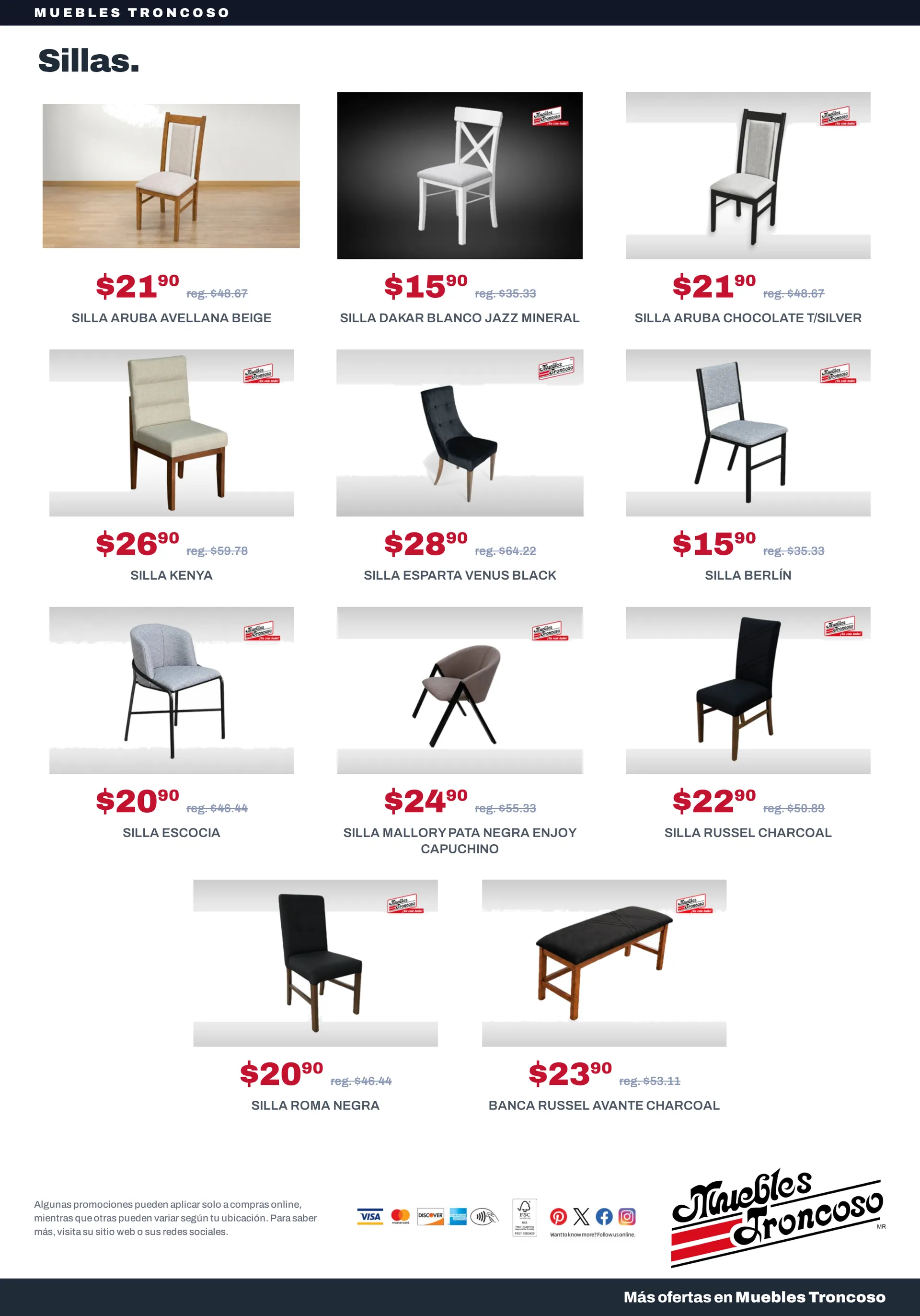Catálogo de Muebles Troncoso — 2026-10-07 7 de octubre al 14 de octubre 2026 - Pagina 20