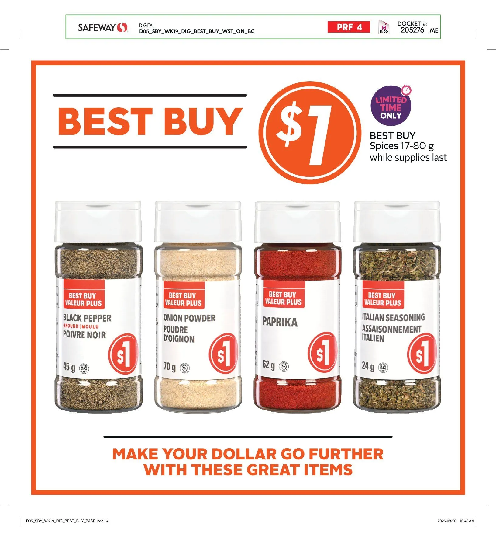 Safeway — 2026-09-03 from September 3 to September 9 2026 - flyer page 20