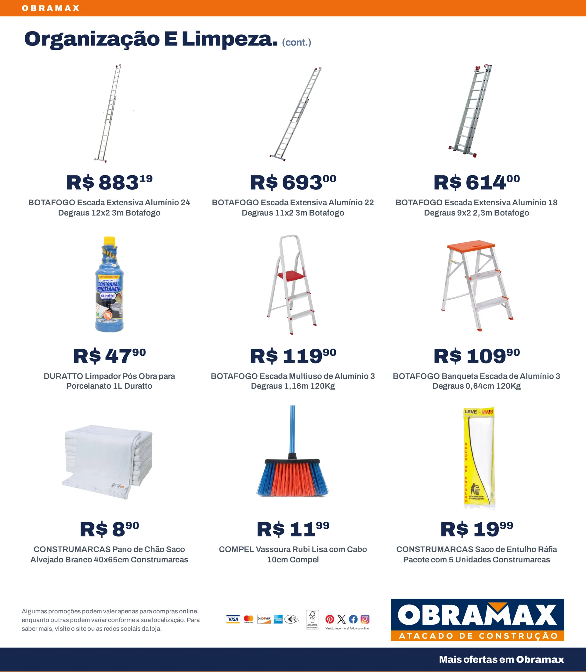 Encarte de Obramax — 2026-08-14 14 de agosto até 21 de agosto 2026 - Pagina 20