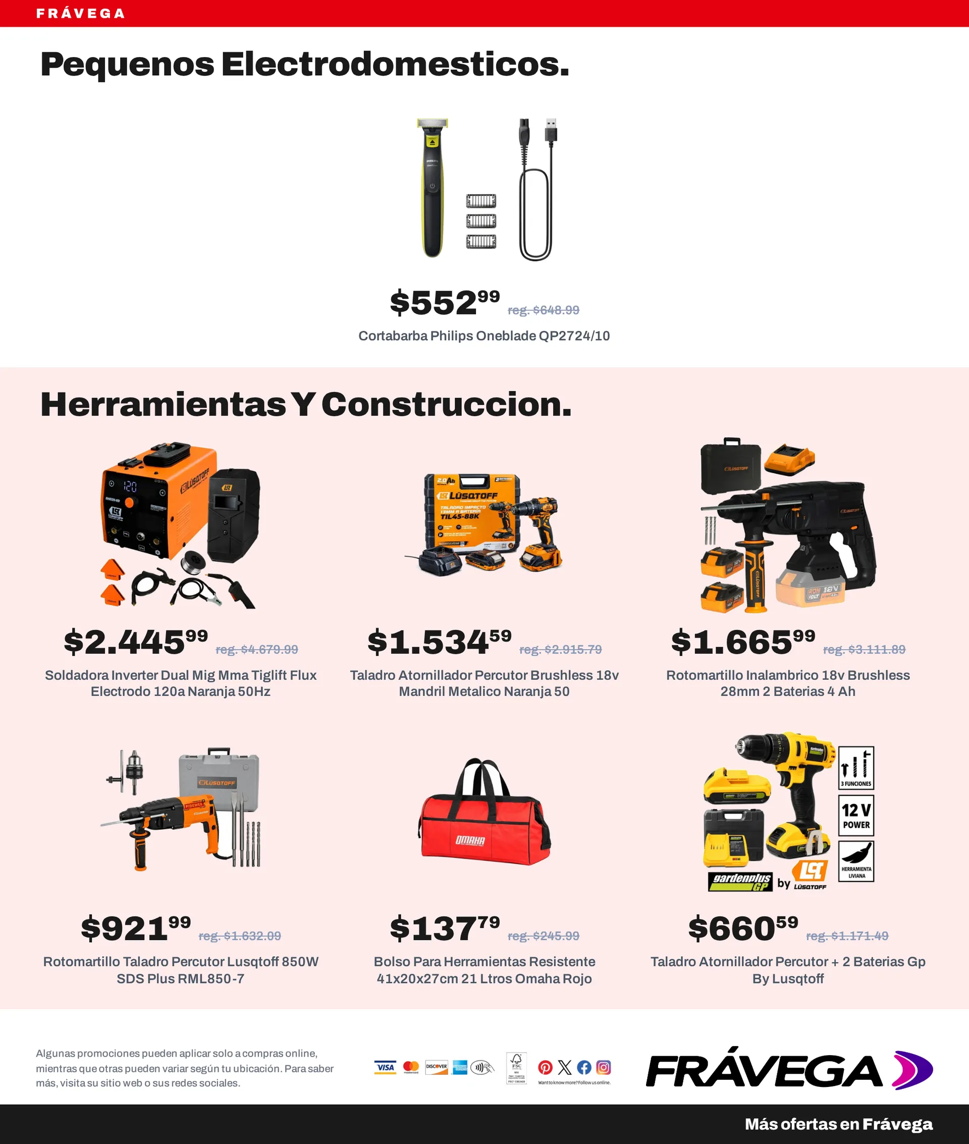 Ofertas de Frávega — 2026-10-02 2 de octubre al 9 de octubre 2026 - Página 20 del catálogo