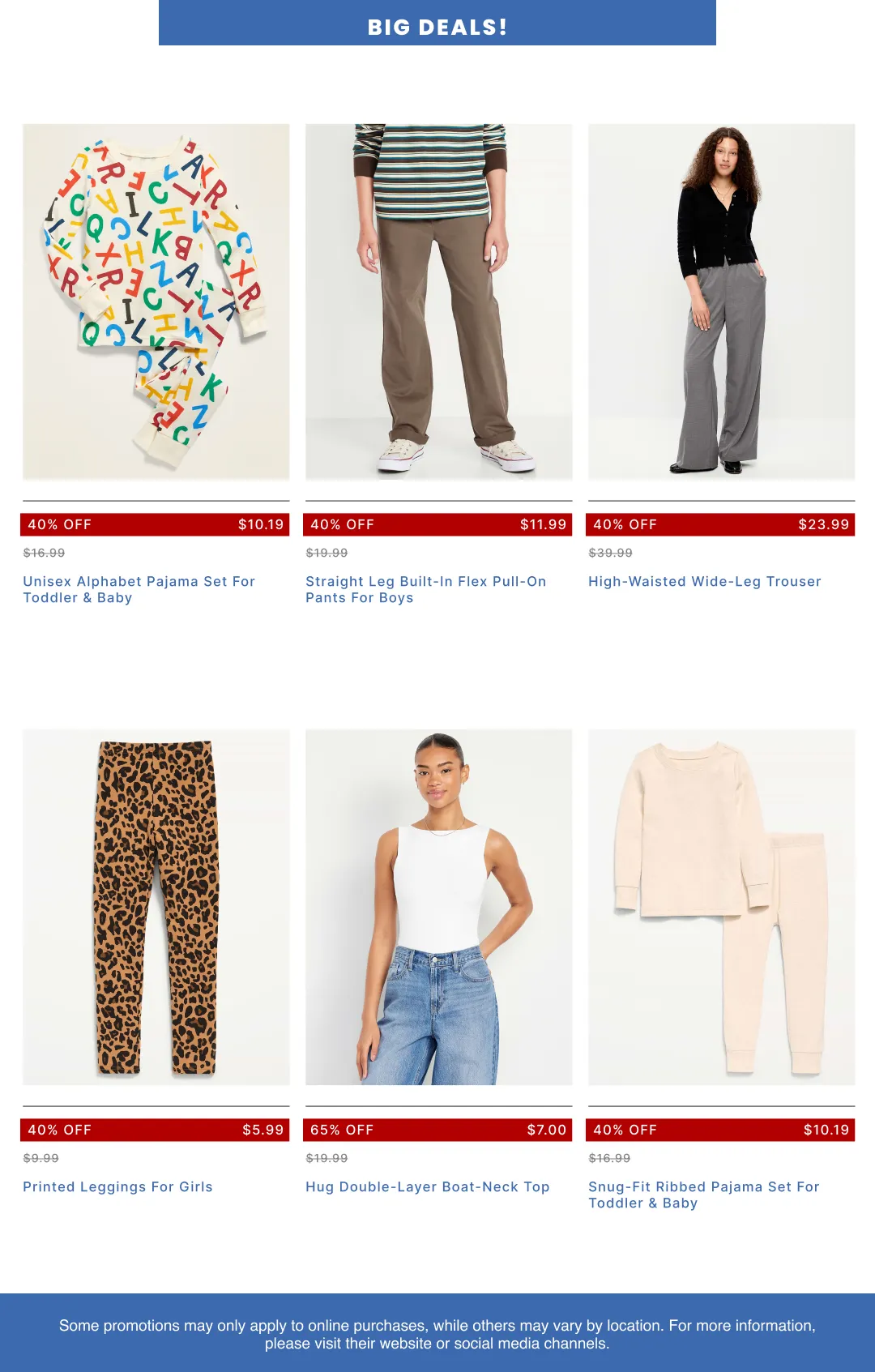 Weekly promotion Old Navy — 2026-09-23 spanning from September 23 to October 8 2026 - Page 20 for Catalogue 365
