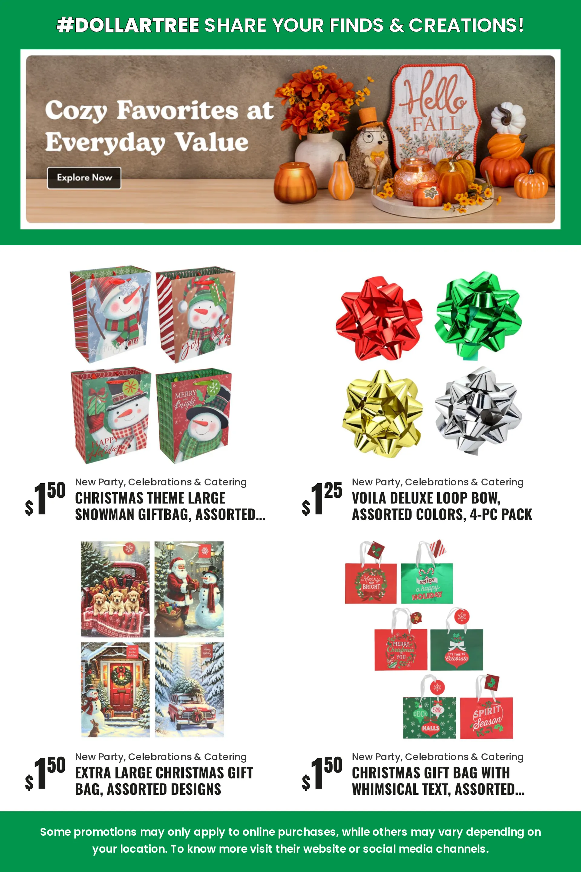 Weekly promotion Dollar Tree — 2026-09-03 spanning from September 3 to September 10 2026 - Page 20 for Catalogue 365
