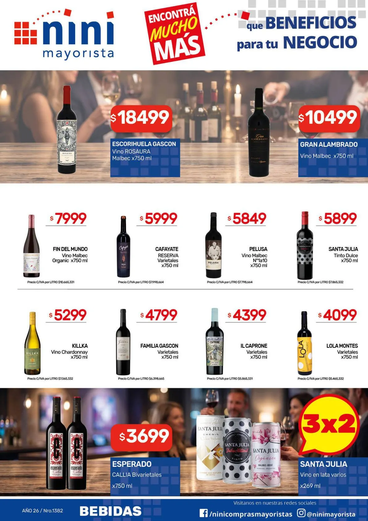 Ofertas de Nini Mayorista — 2026-10-19 19 de octubre al 25 de octubre 2026 - Página 20 del catálogo