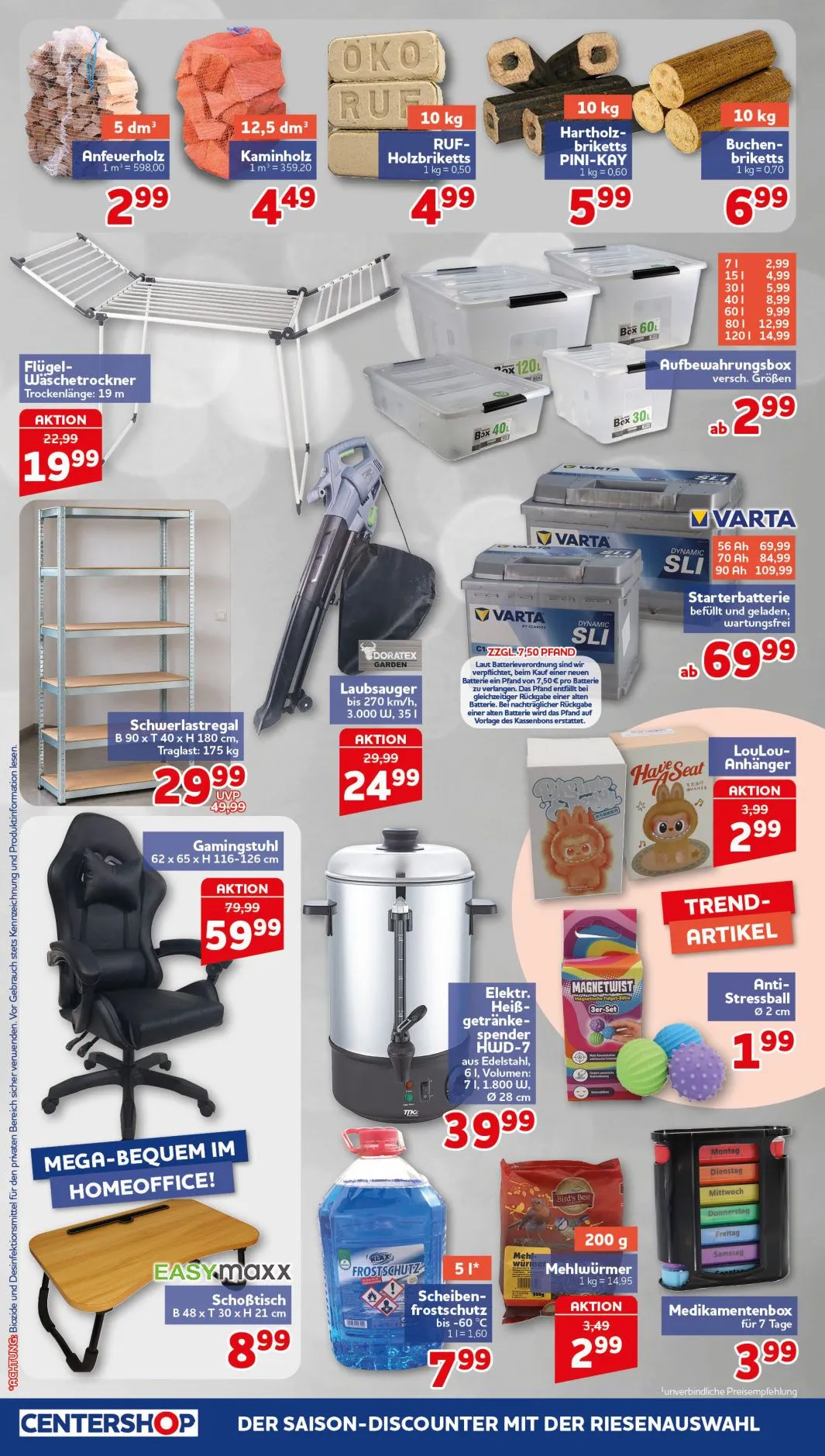 CENTERSHOP — 2026-10-26 von 26. Oktober bis 31. Oktober 2026 - Prospekt seite 20
