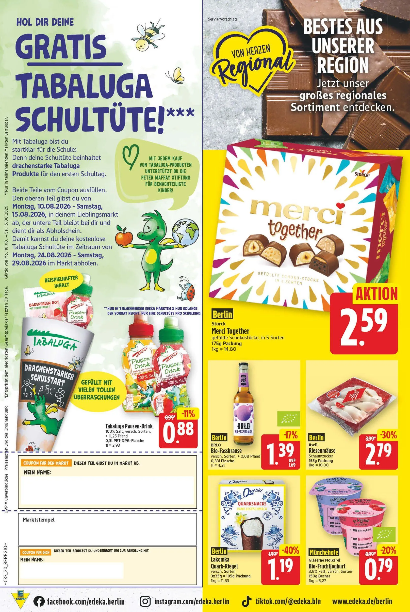 Edeka — 2026-08-10 von 10. August bis 25. August 2026 - Prospekt seite 20