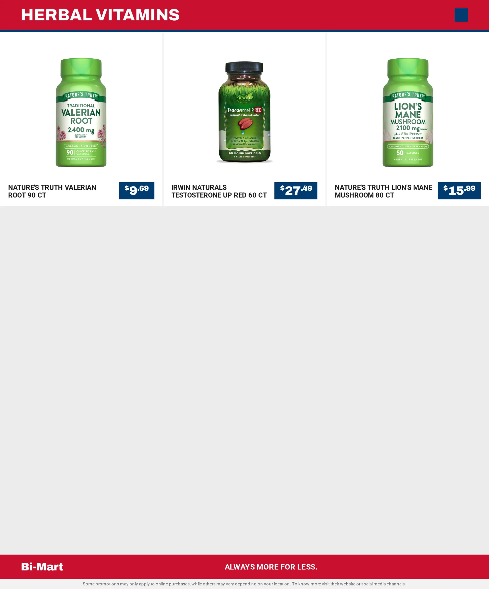 Weekly ad Bi-Mart — 2026-07-09 from July 9 to July 16 2026 - Page 20
