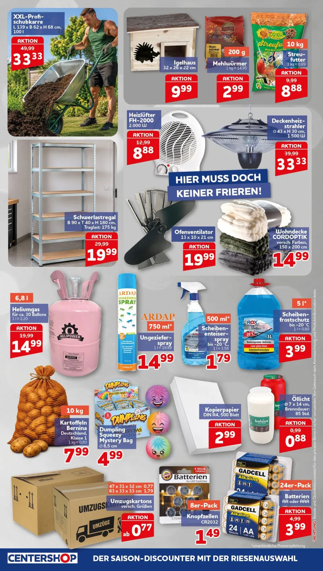 CENTERSHOP — 2026-09-29 von 29. September bis 2. Oktober 2026 - Prospekt seite 20