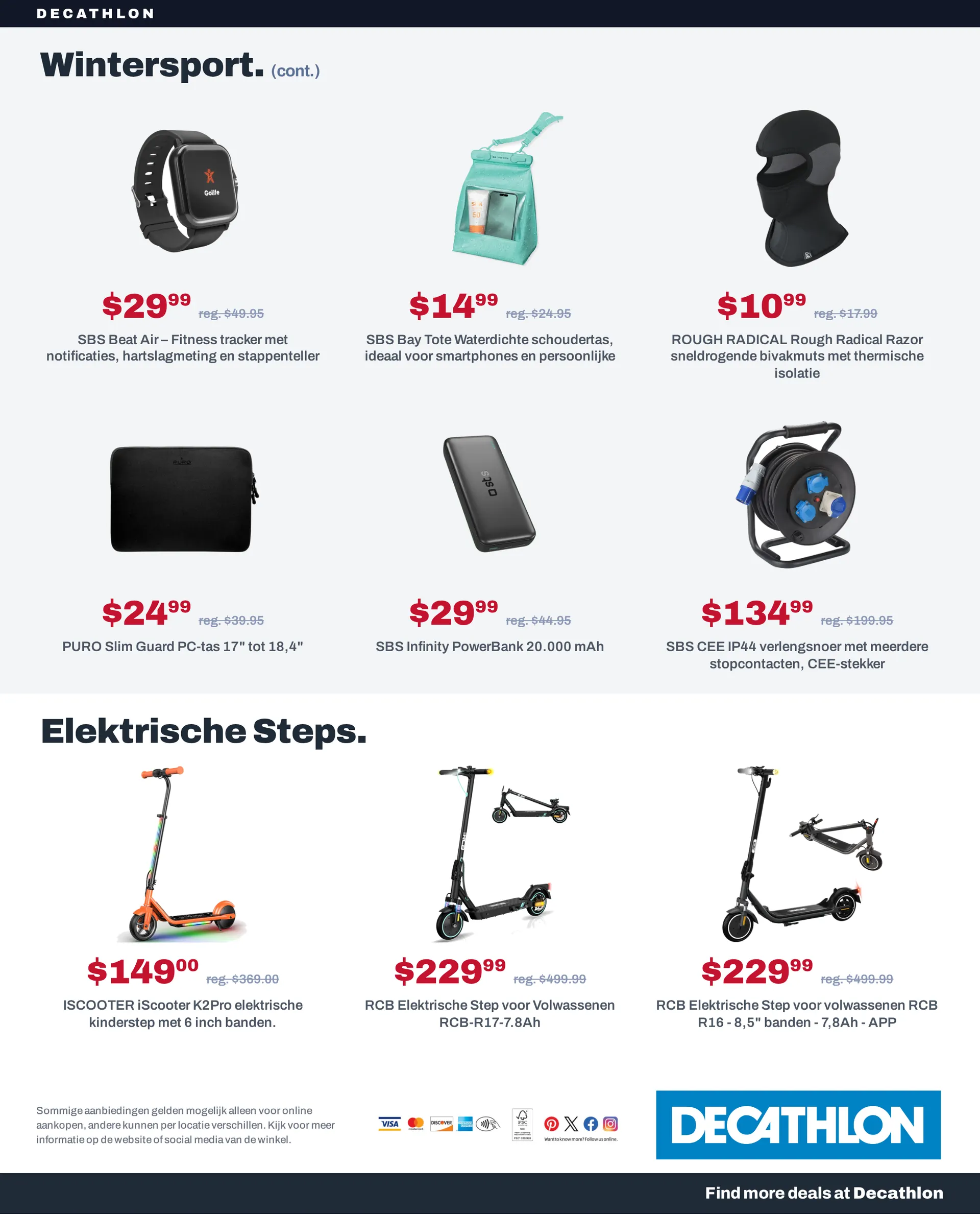 Decathlon — 2026-08-28 van 28 augustus tot 11 september 2026 - folder pagina 20