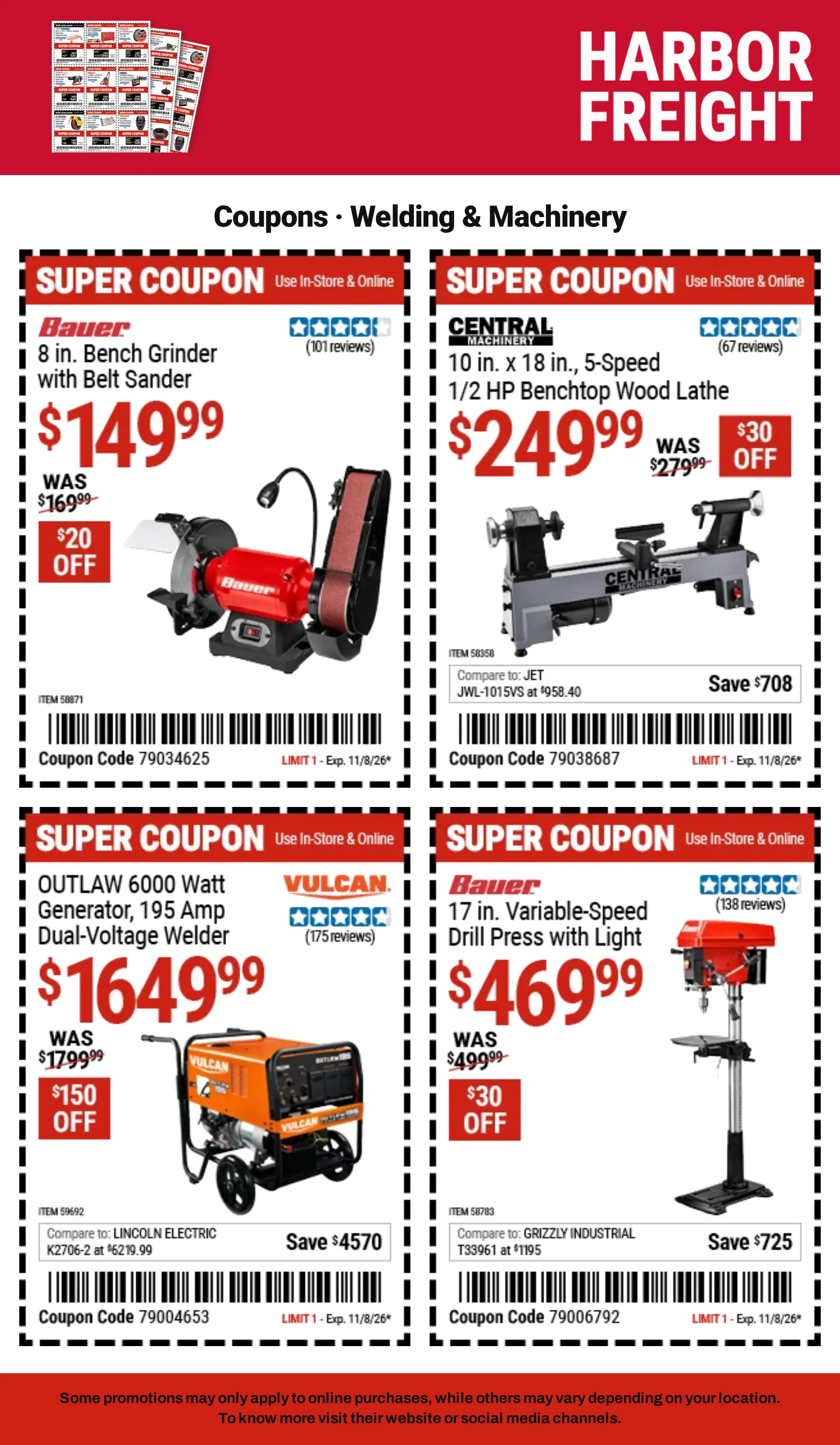 Weekly ad Harbor Freight — Catálogo 2 — 2026-10-26 from October 26 to November 9 2026 - Page 20