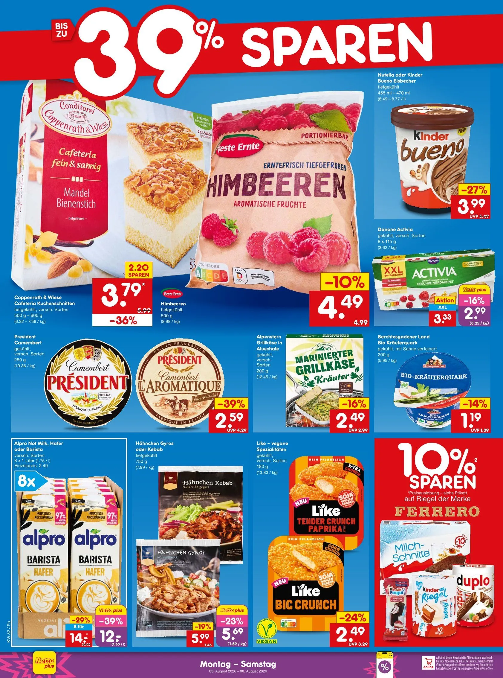 Netto Marken-Discount — 2026-08-03 van 3 augustus tot 8 augustus 2026 - Folder pagina 20