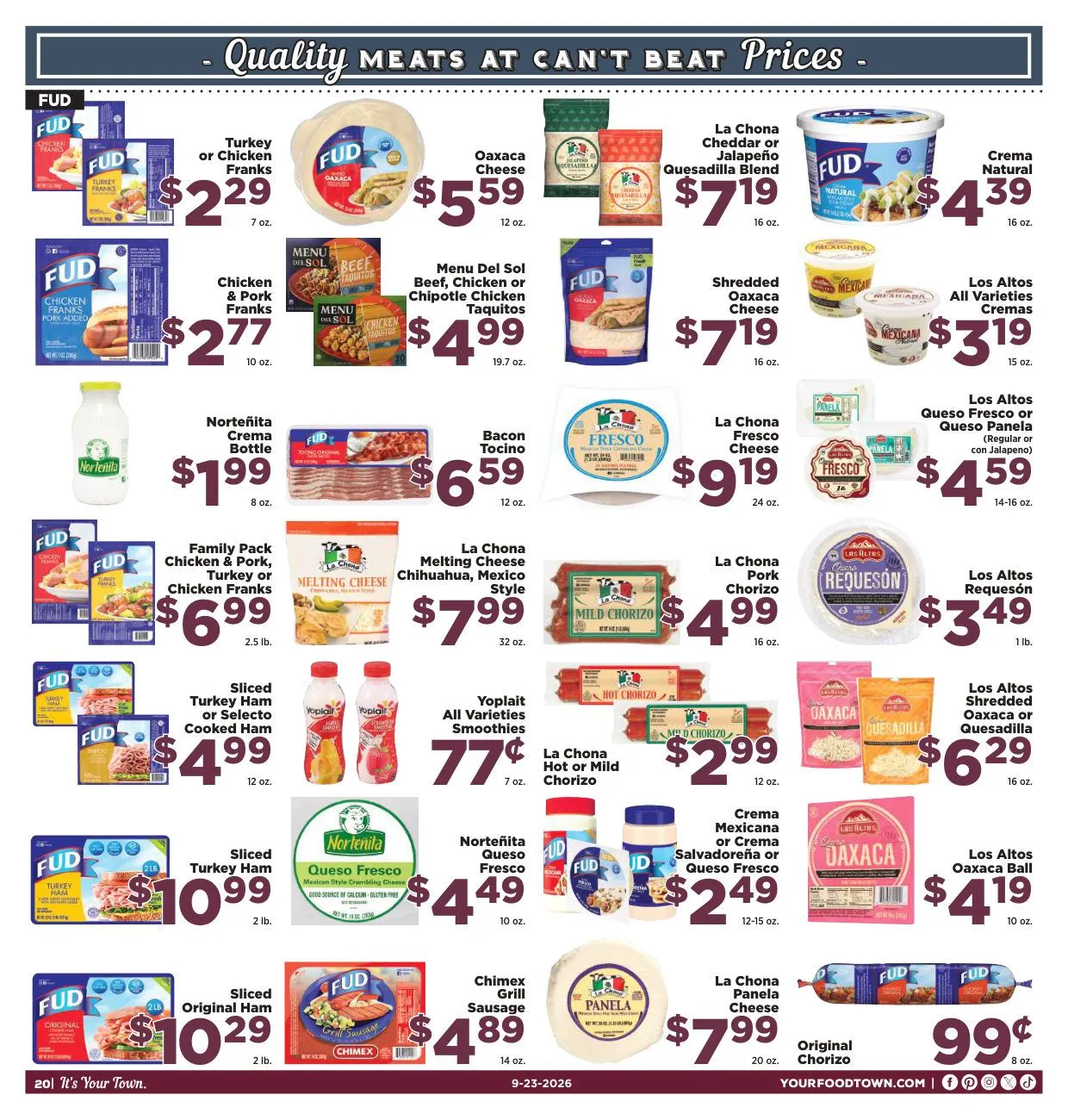 Weekly ad Foodtown — 2026-09-29 from September 23 to September 30 2026 - Page 20