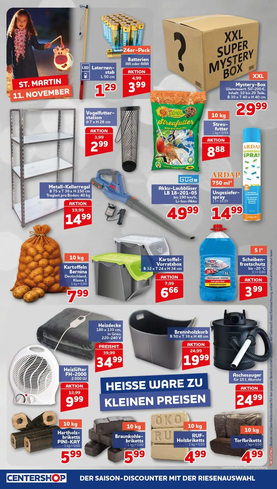 CENTERSHOP — 2026-10-19 von 19. Oktober bis 24. Oktober 2026 - Prospekt seite 20