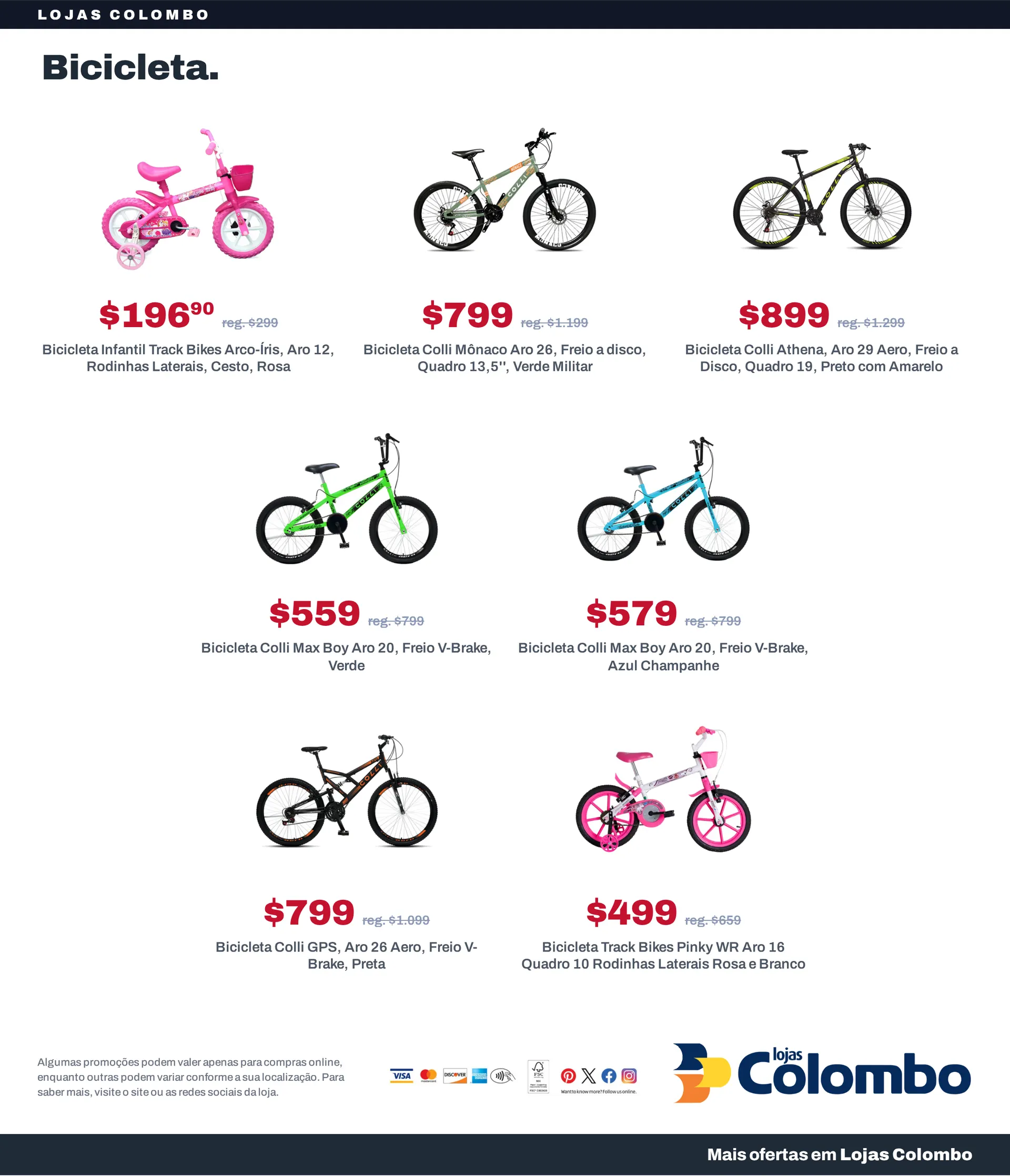 Encarte de Lojas Colombo — 2026-10-20 20 de outubro até 27 de outubro 2026 - Pagina 20