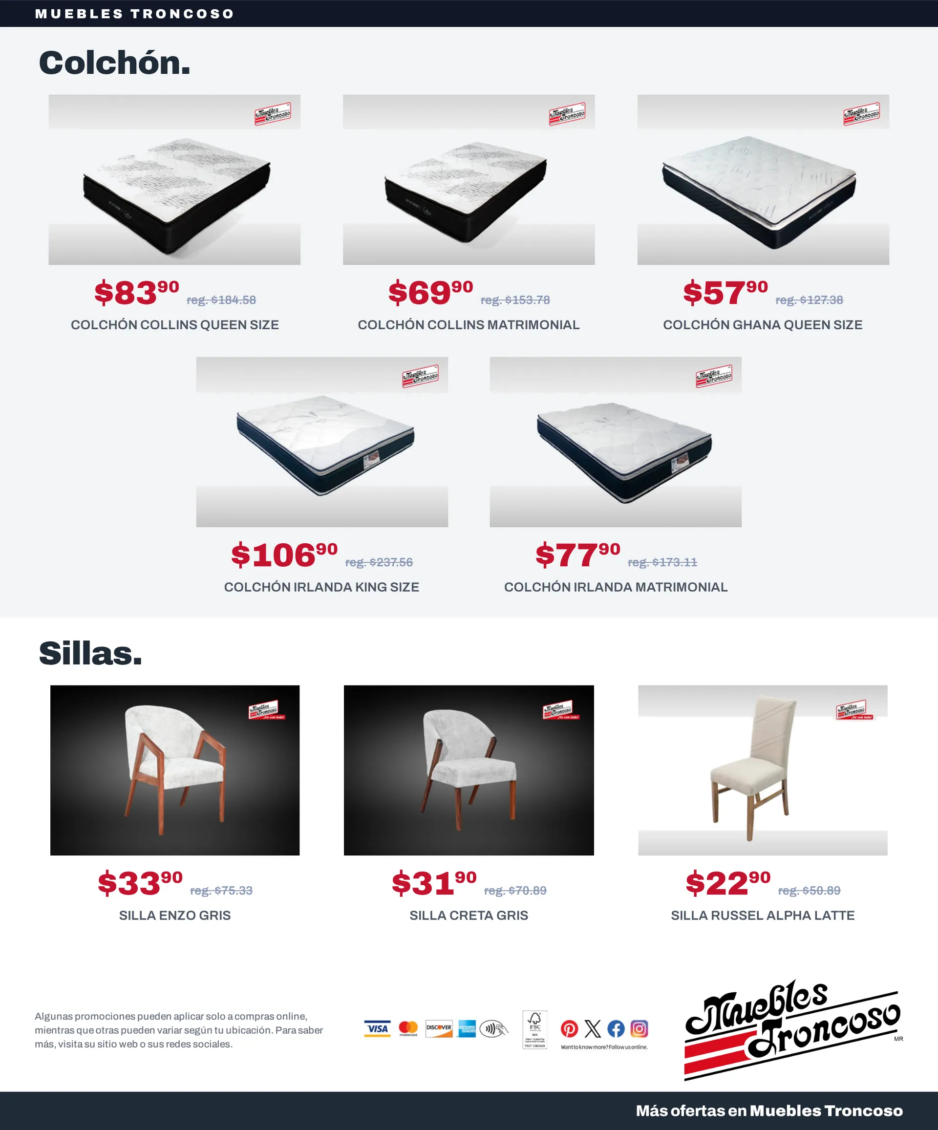 Catálogo de Muebles Troncoso — 2026-10-28 28 de octubre al 12 de noviembre 2026 - Pagina 20