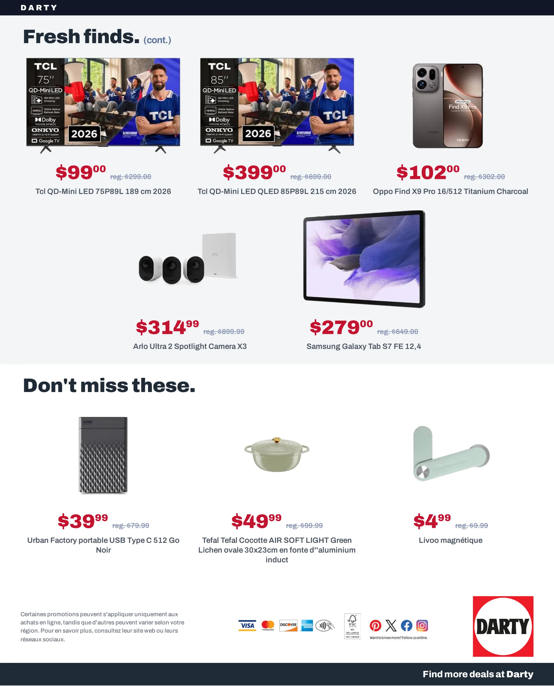 Darty offres du 19 août au 2 septembre 2026 - Catalogue page 20