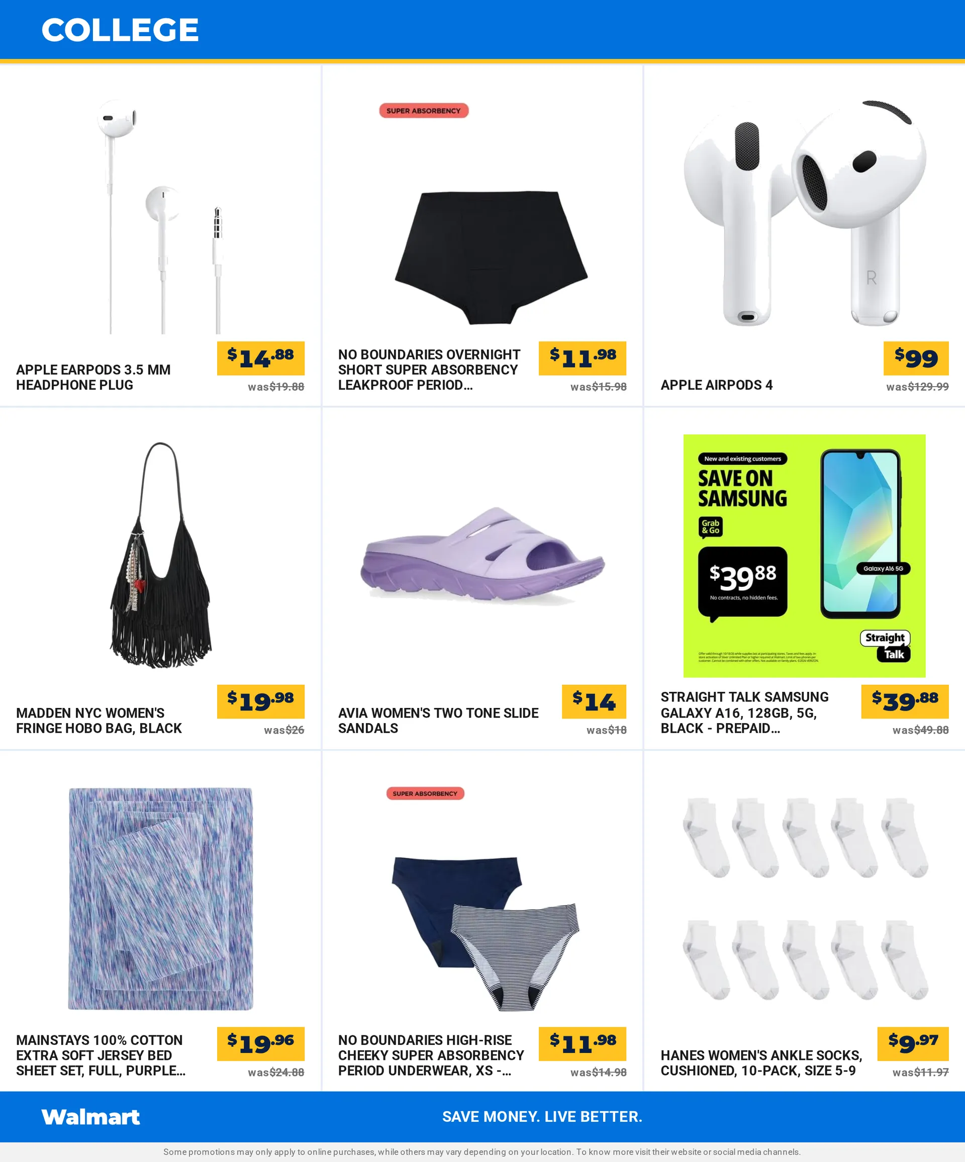 Weekly ad Walmart Savings from July 30 to August 13 2026 - Page 20