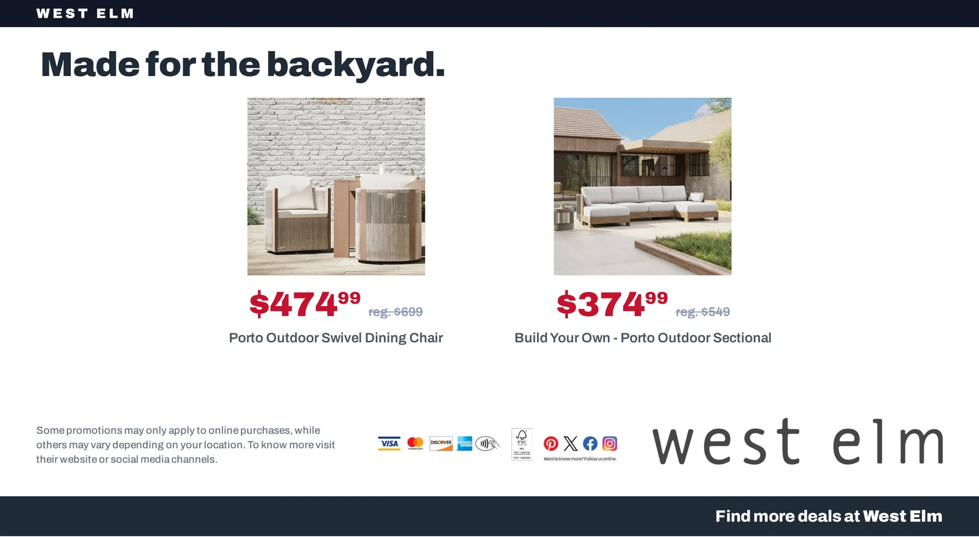 Weekly ad West Elm — 2026-10-30 from October 30 to November 6 2026 - Page 20