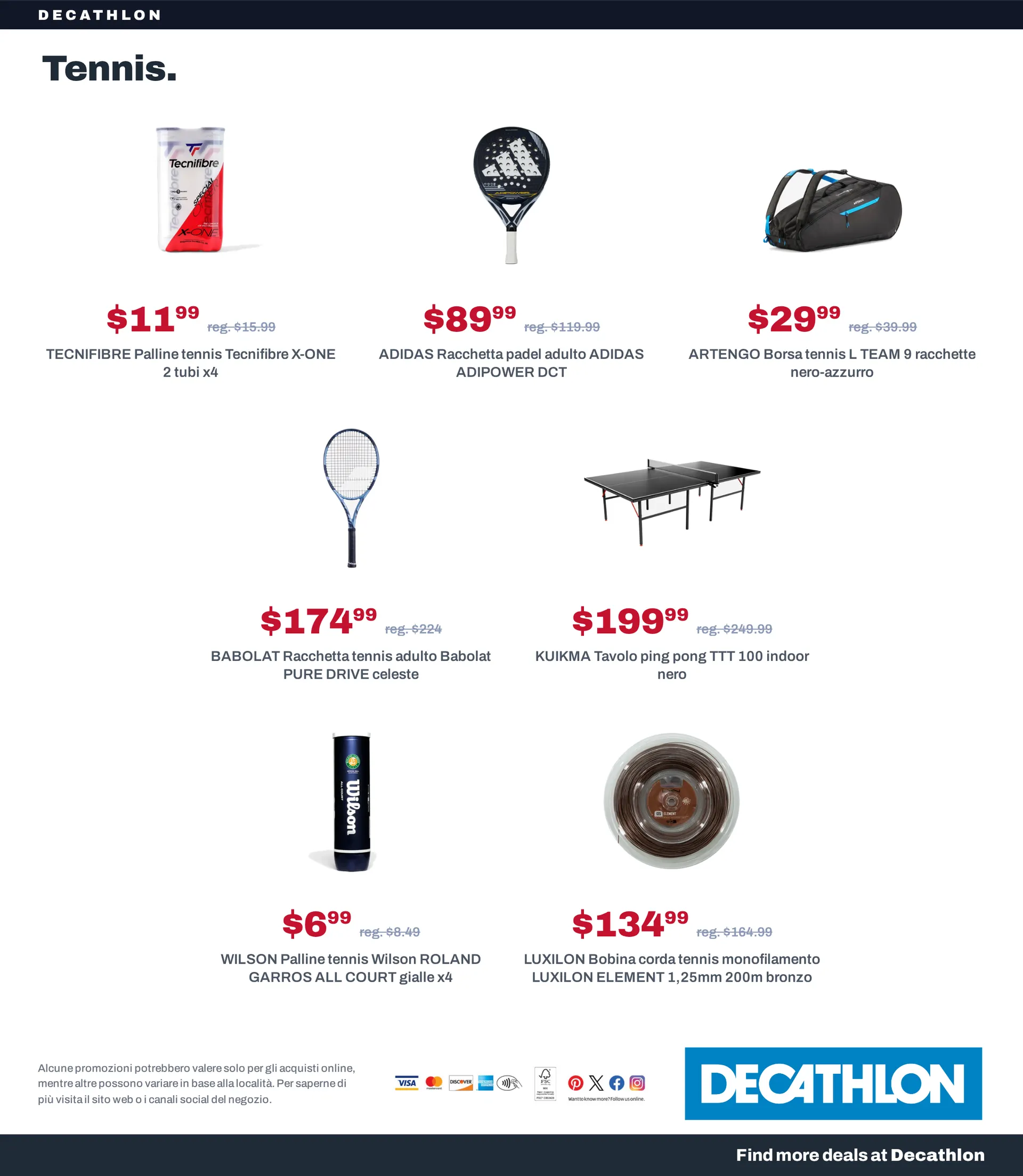 Decathlon — 2026-10-16 da 16 ottobre a 30 ottobre di 2026 - Pagina del volantino 20
