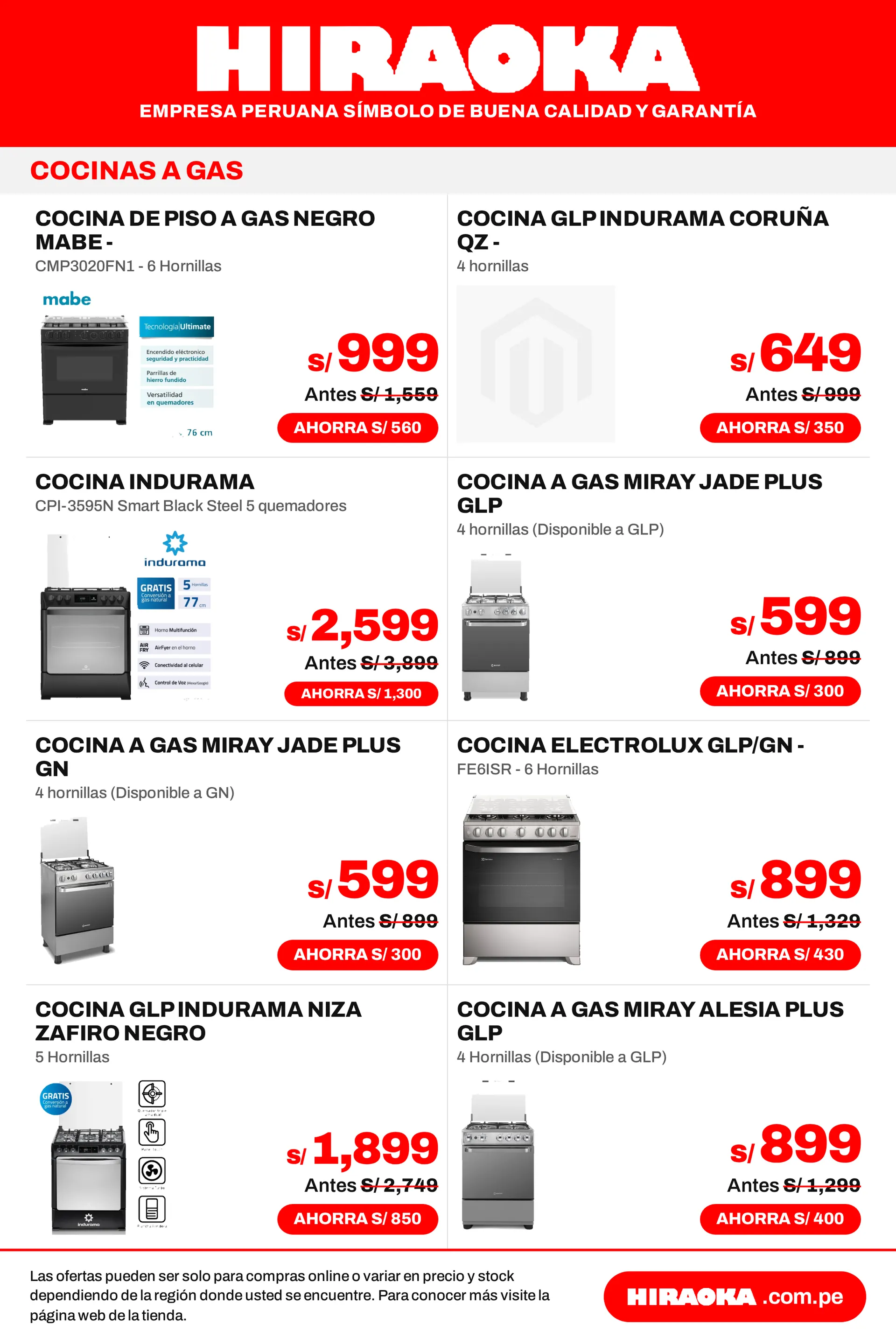 Catalogo de Hiraoka — 2026-10-06 6 de octubre al 21 de octubre 2026 - Pag 20