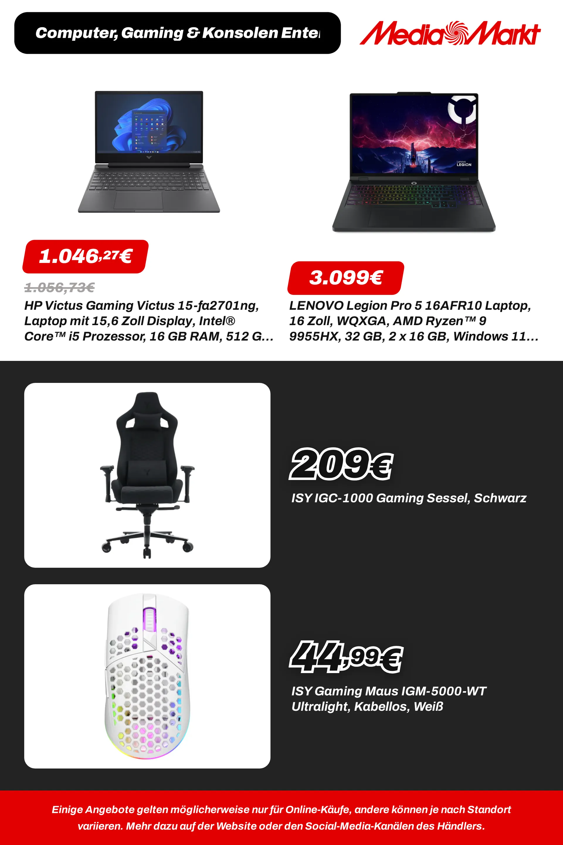 MediaMarkt — 2026-10-21 von 21. Oktober bis 5. November 2026 - Flugblätt seite  20